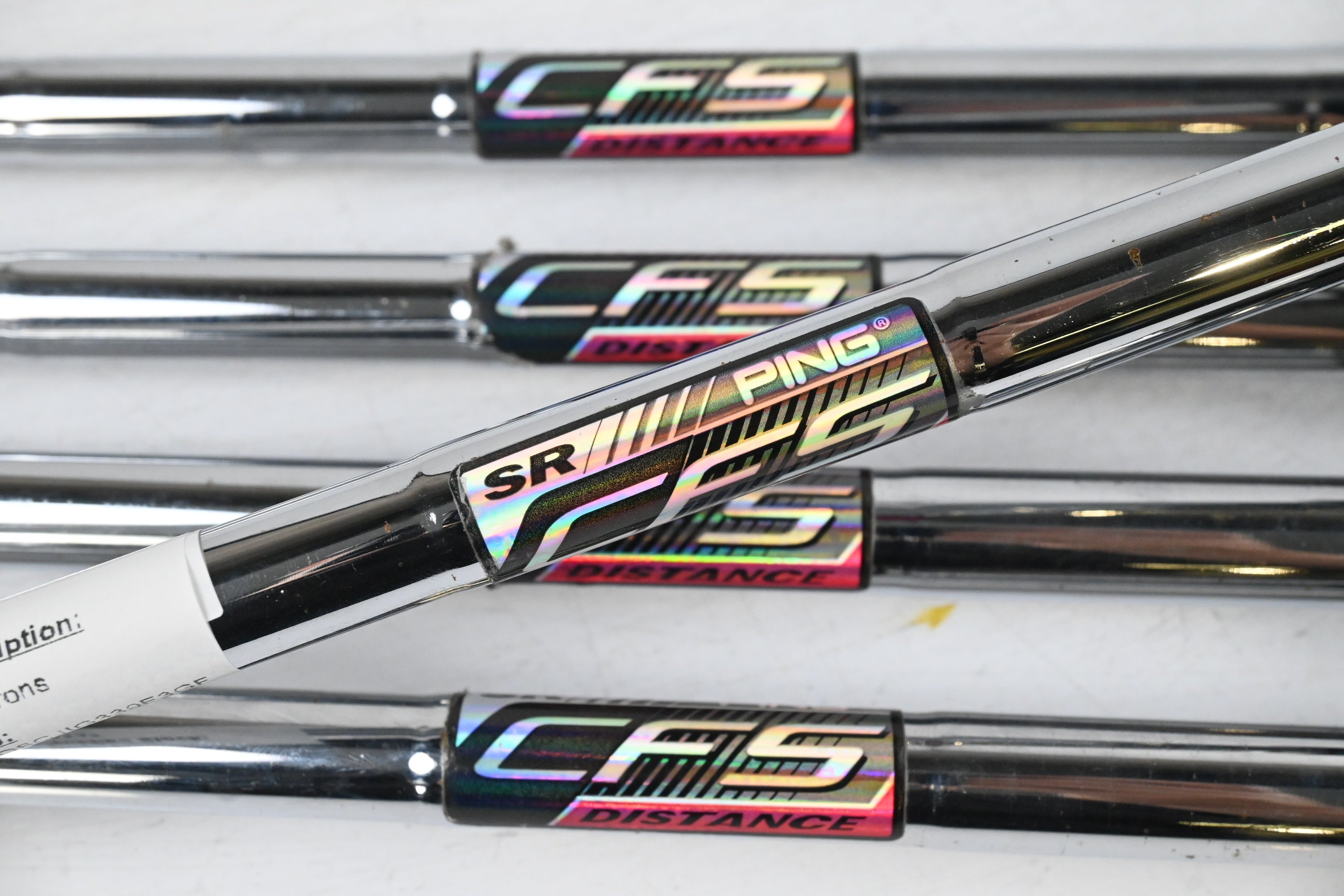 Ping G Series Irons / 6-PW / Yellow Dot / Senior Flex Ping CFS Distance Shafts