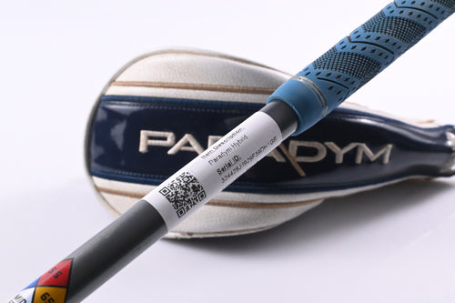 Callaway Paradym #3 Hybrid / 21 Degree / RegularFlex HZRDUS Silver 65 Shaft
