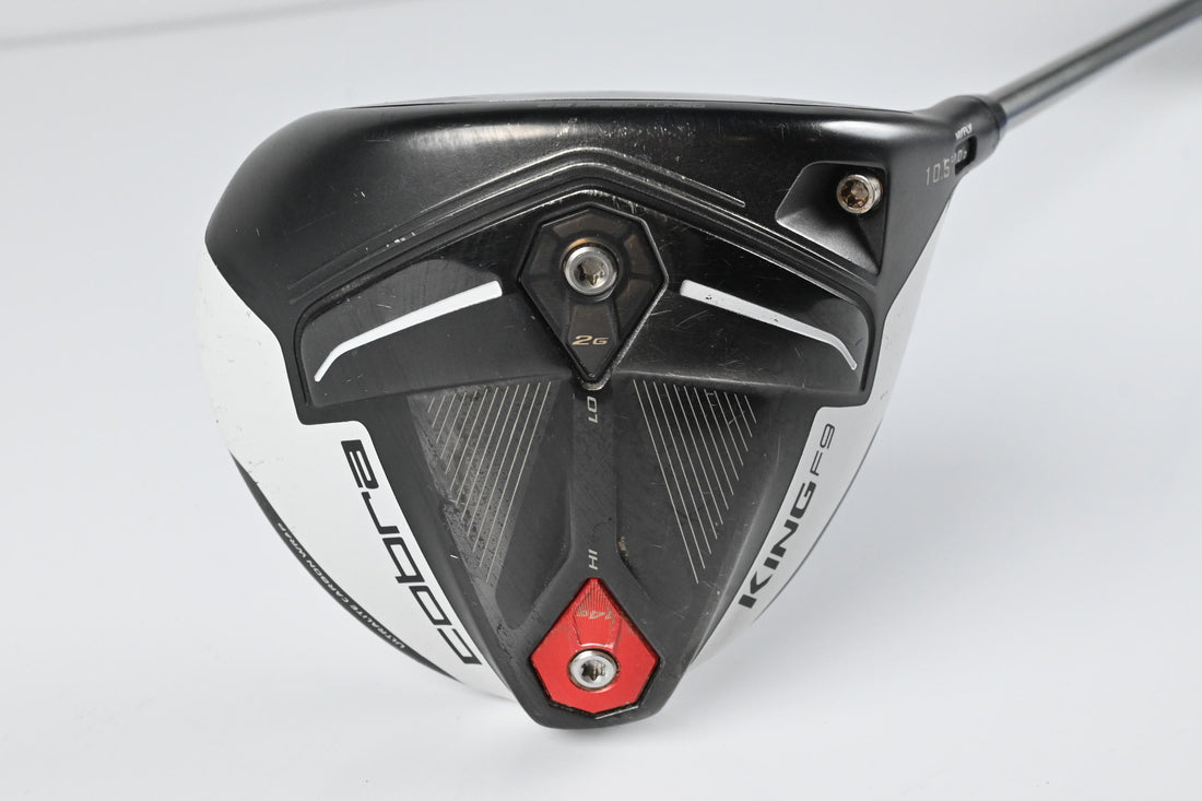 Cobra King F9 Driver / 10.5 Degree / Stiff Flex UST Mamiya Helium 59 Shaft