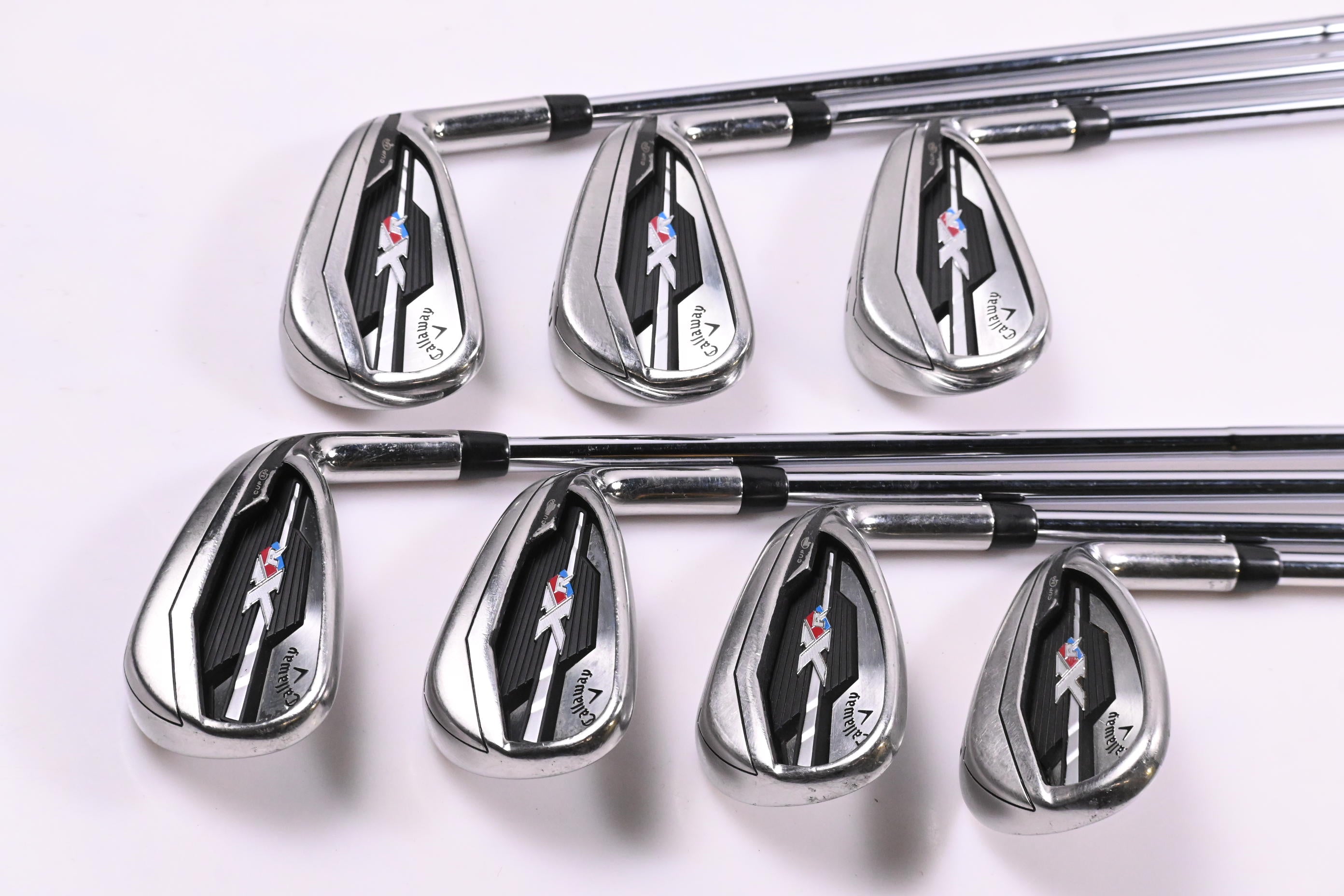 Callaway XR Irons / 5-PW+SW / Regular Flex True Temper Speedstep 80 Shafts