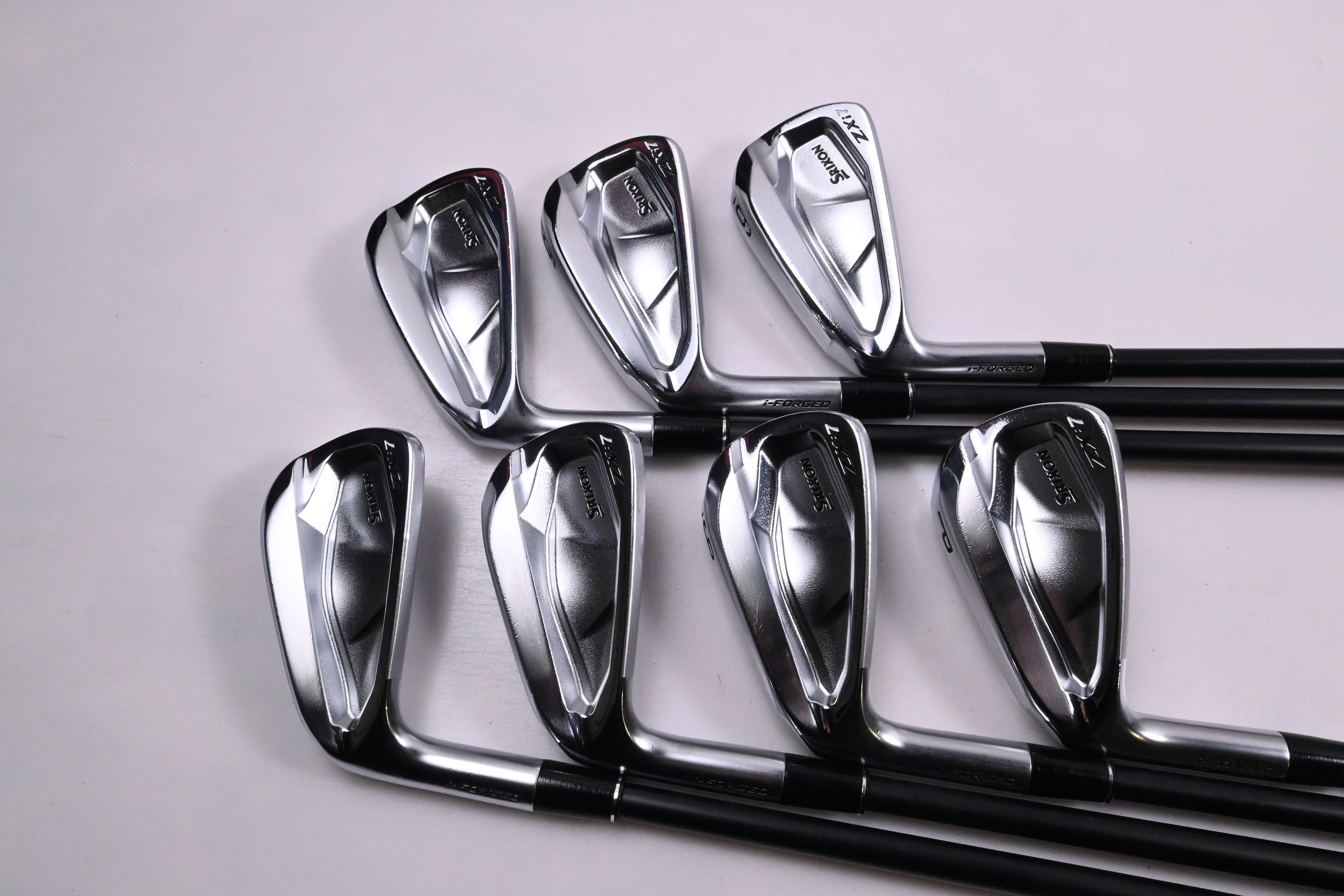 Left Hand Srixon ZXi7 Irons / 4-PW / Stiff Flex Miyazaki CodeX 8 Shaft