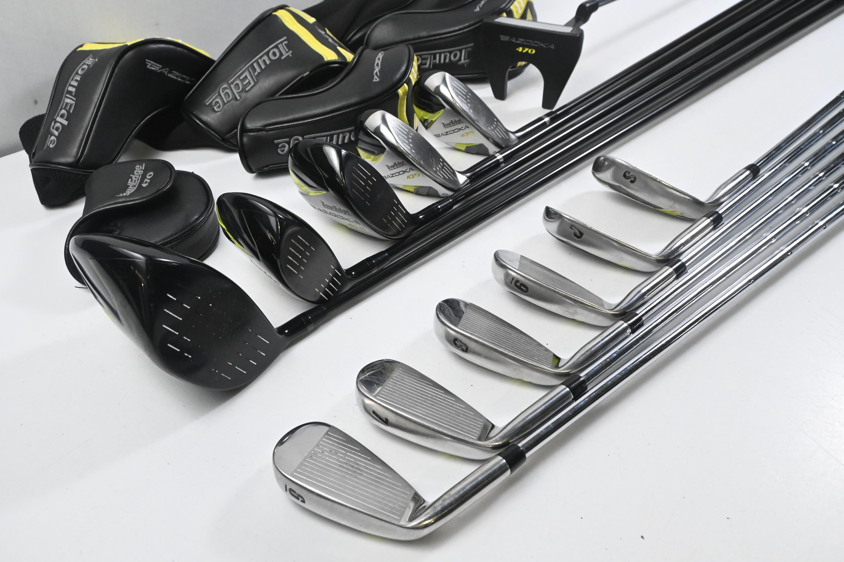 Tour Edge Bazooka 470 Package Set / Woods, Irons, Putter, Bag