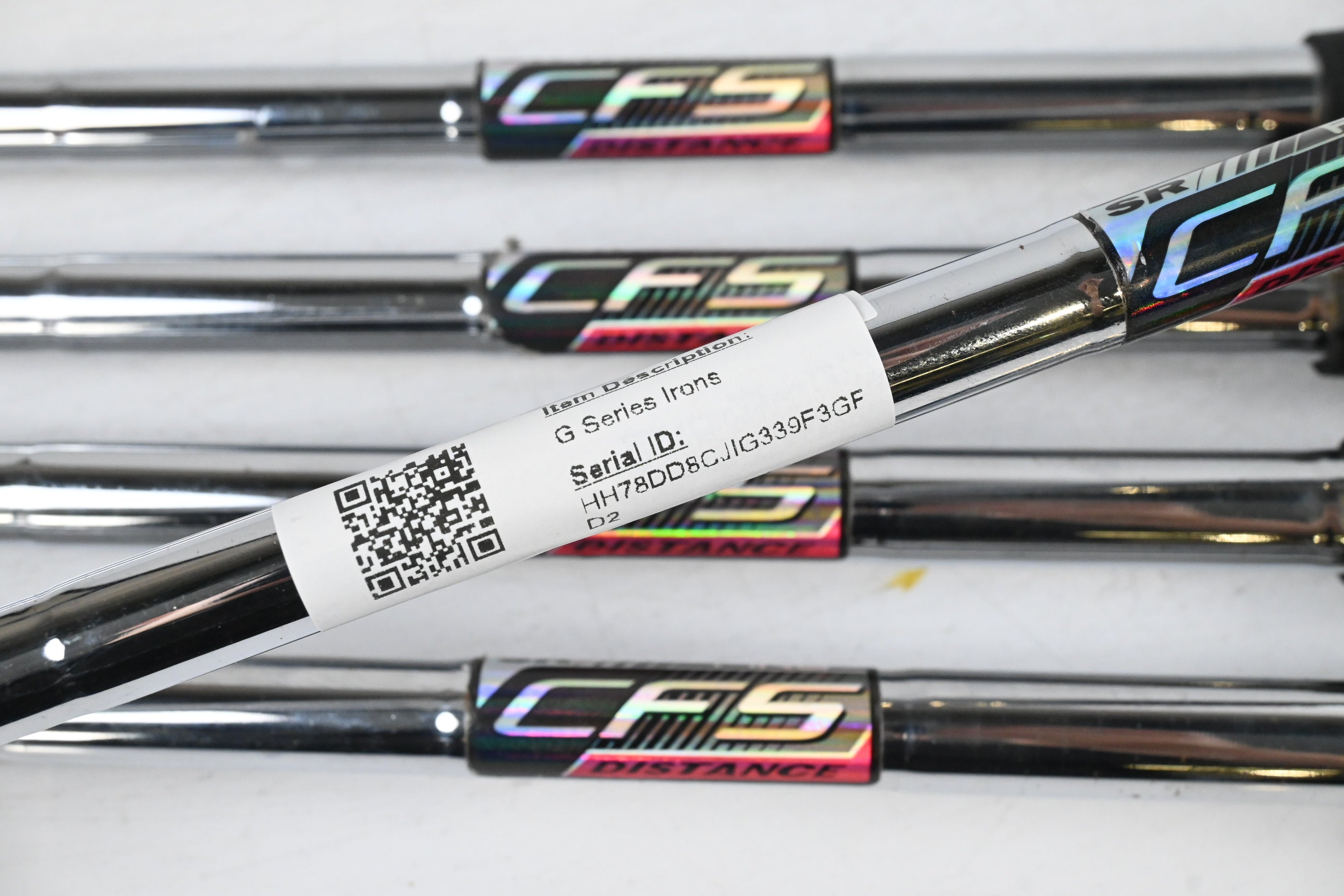 Ping G Series Irons / 6-PW / Yellow Dot / Senior Flex Ping CFS Distance Shafts