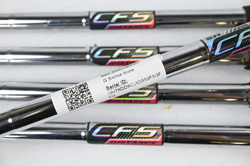 Ping G Series Irons / 6-PW / Yellow Dot / Senior Flex Ping CFS Distance Shafts