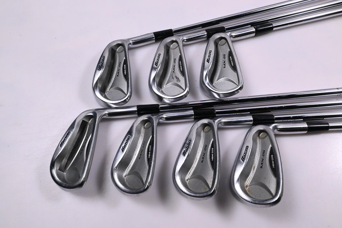 Mizuno MX-25 Irons / 4-PW / Regular Flex Dynalite Gold SL R300 Shafts