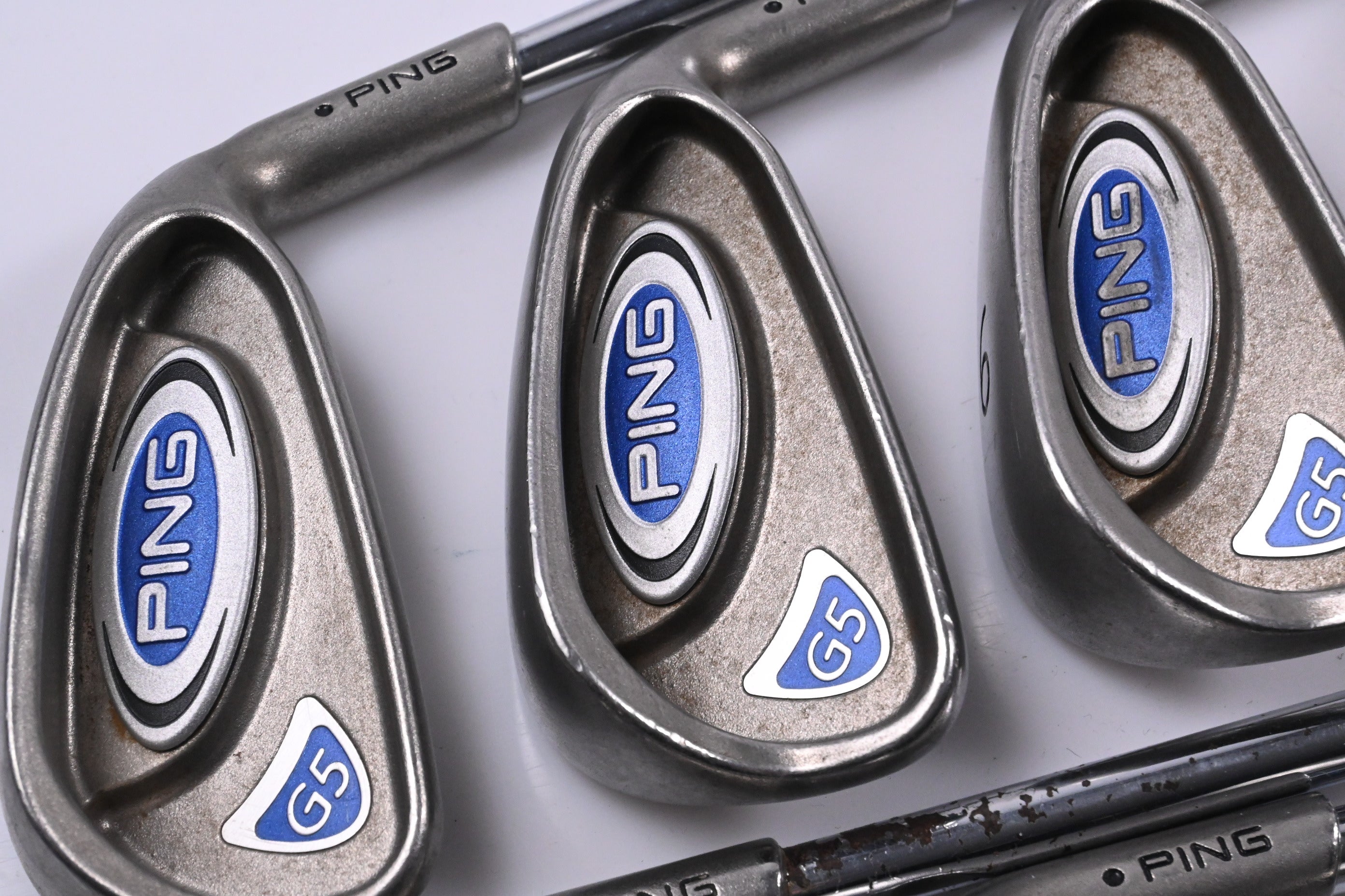 Ping G5 Irons / 3+5-PW+SW / Black Dot / Regular Flex Ping CFS Distance Shafts