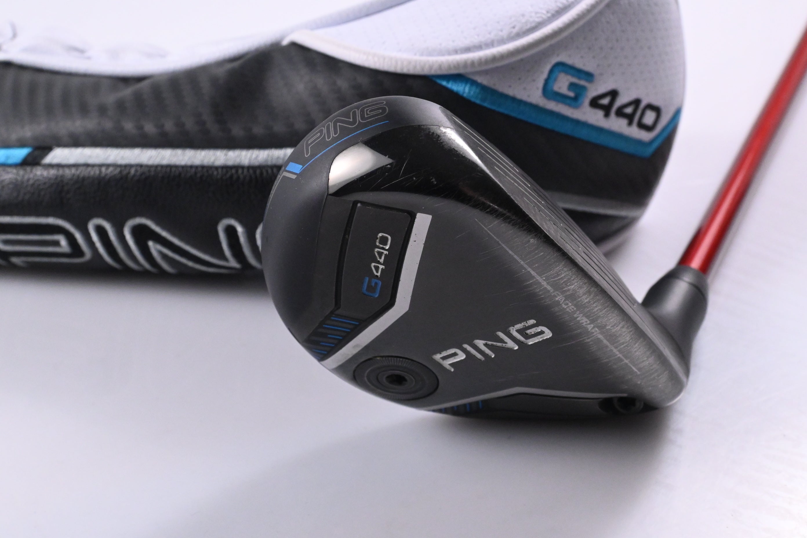 Ping G440 #5 Hybrid / 26 Degree / Stiff Flex Project X Denali Red 80 Shaft