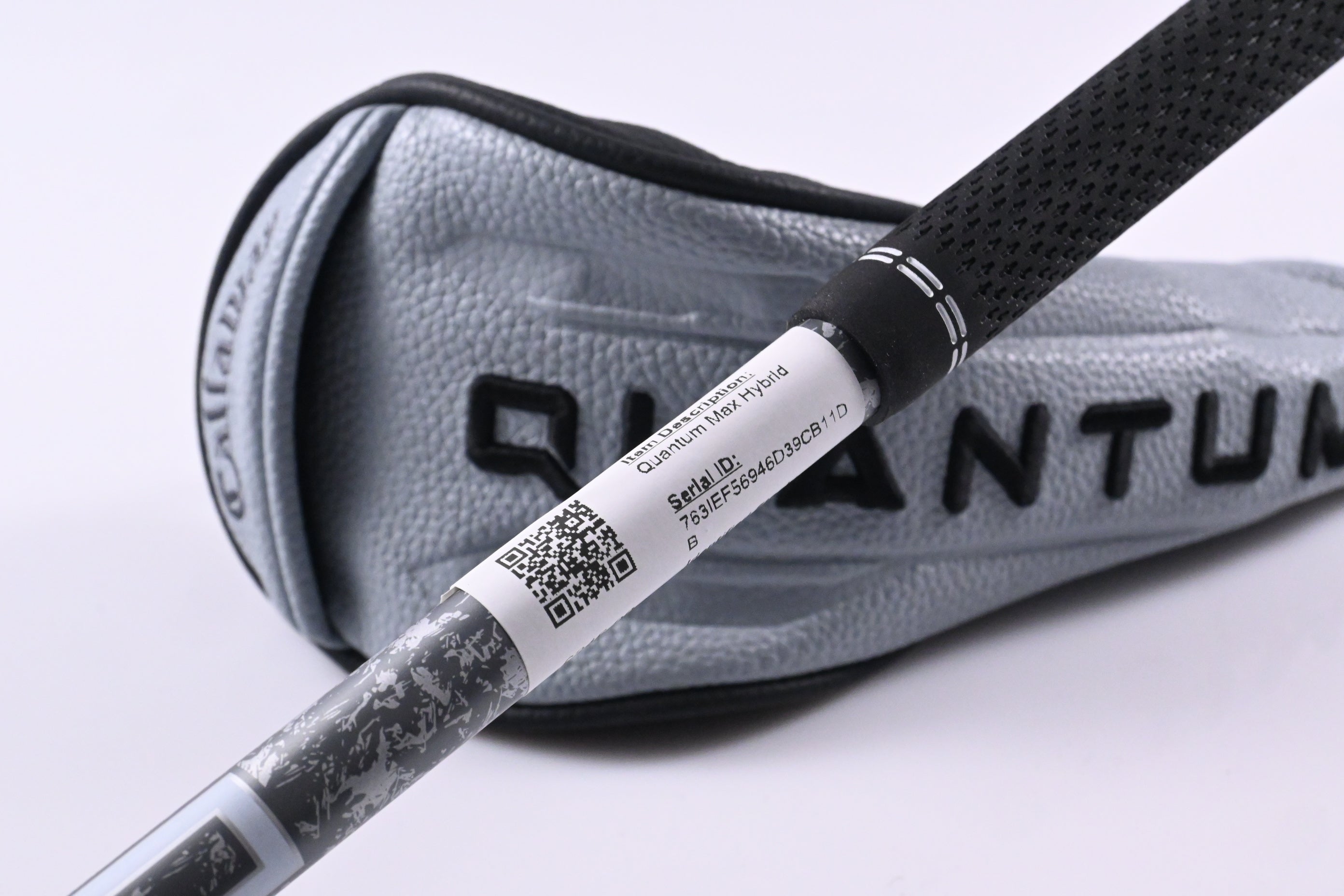 Callaway Quantum Max #4 Hybrid / 21 Degree / Regular Flex Denali Frost Silver 60