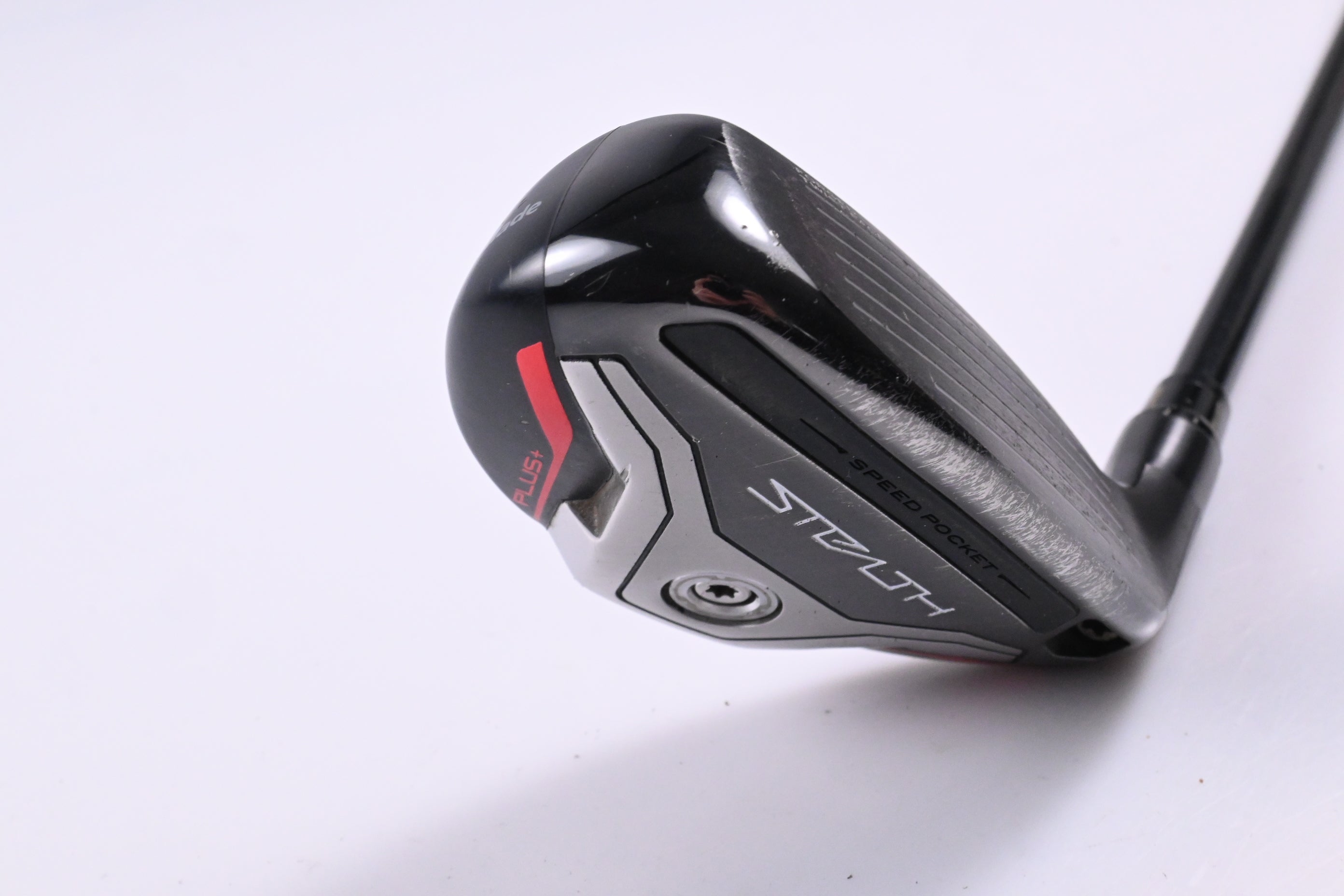 Taylormade Stealth Plus #3 Hybrid / 19.5 Degree / Stiff Flex HZRDUS RDX Smoke 80