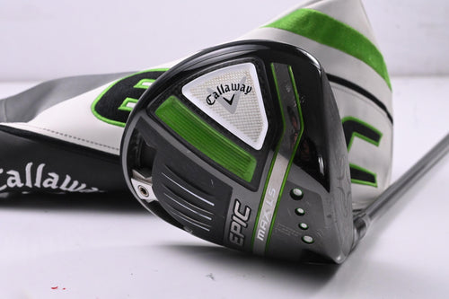 Callaway Epic Max LS Driver / 9 Degree / Stiff Flex HZRDUS Smoke Green iM10 60