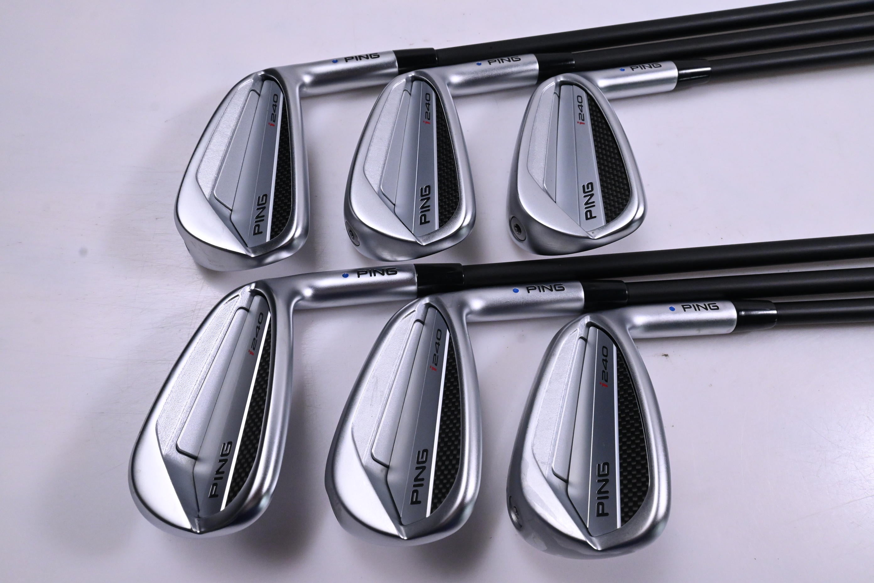 Ping I240 Irons / 6-PW+GW / Blue Dot / Senior Flex Ping Alta CB Blue Shafts