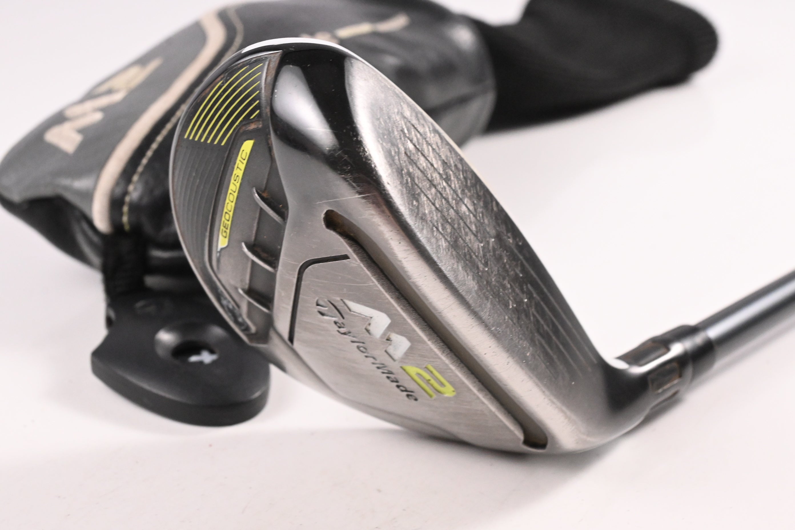 Taylormade M2 2017 #3 Hybrid / 19 Degree / Stiff Flex Taylormade M2 Reax 75