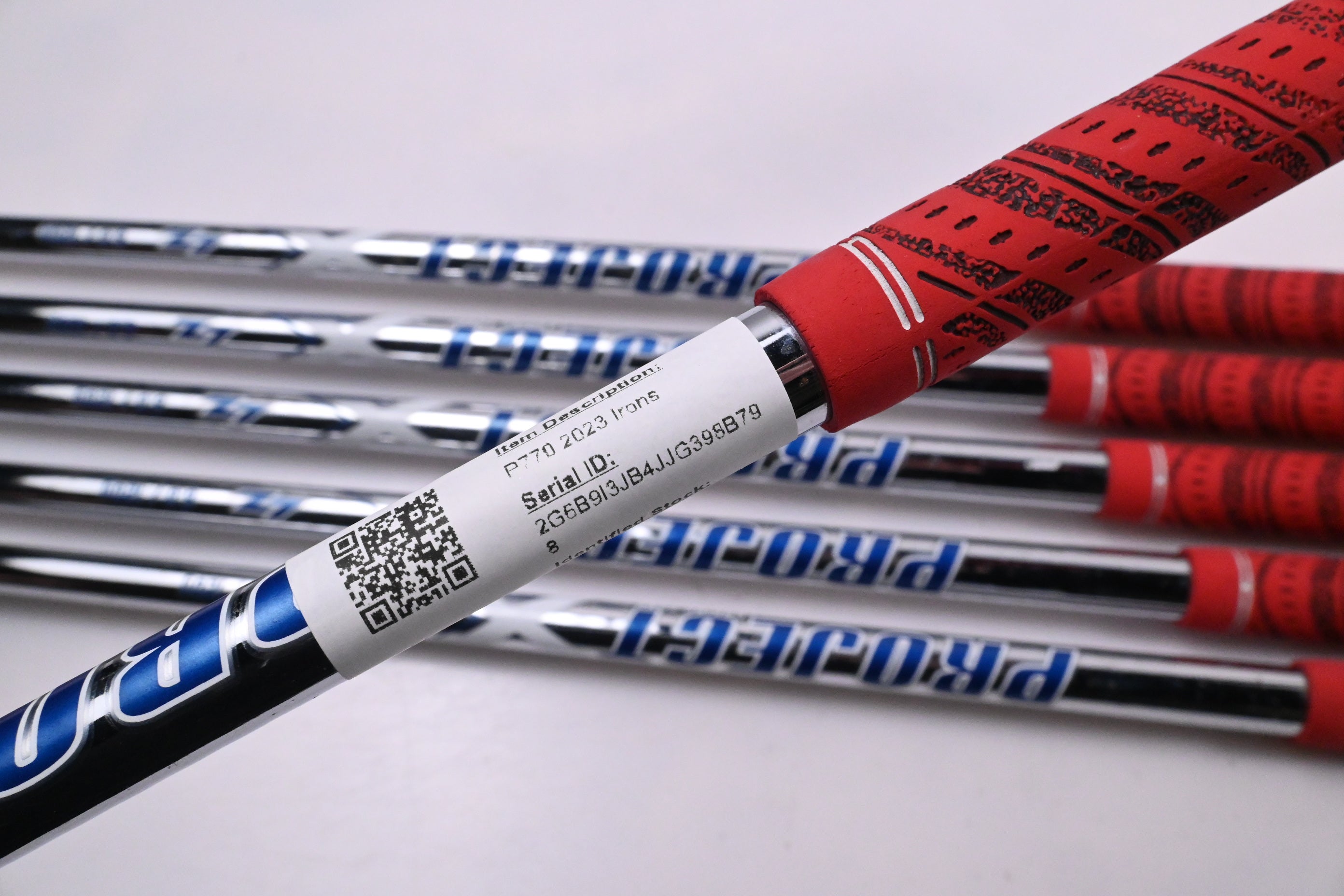 Taylormade P770 2023 Irons / 5-PW / Stiff Flex Project X LZ 120 Shafts