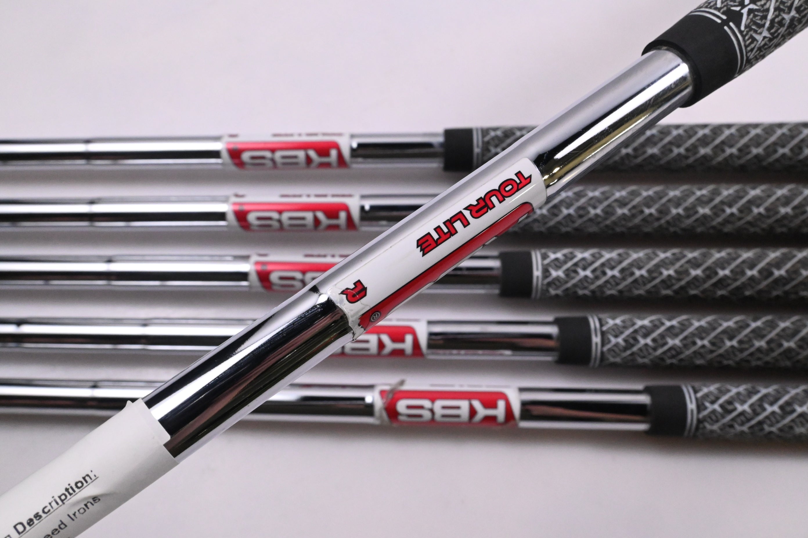 Cobra Darkspeed Irons / 5-PW / Regular Flex KBS Tour Lite Shafts