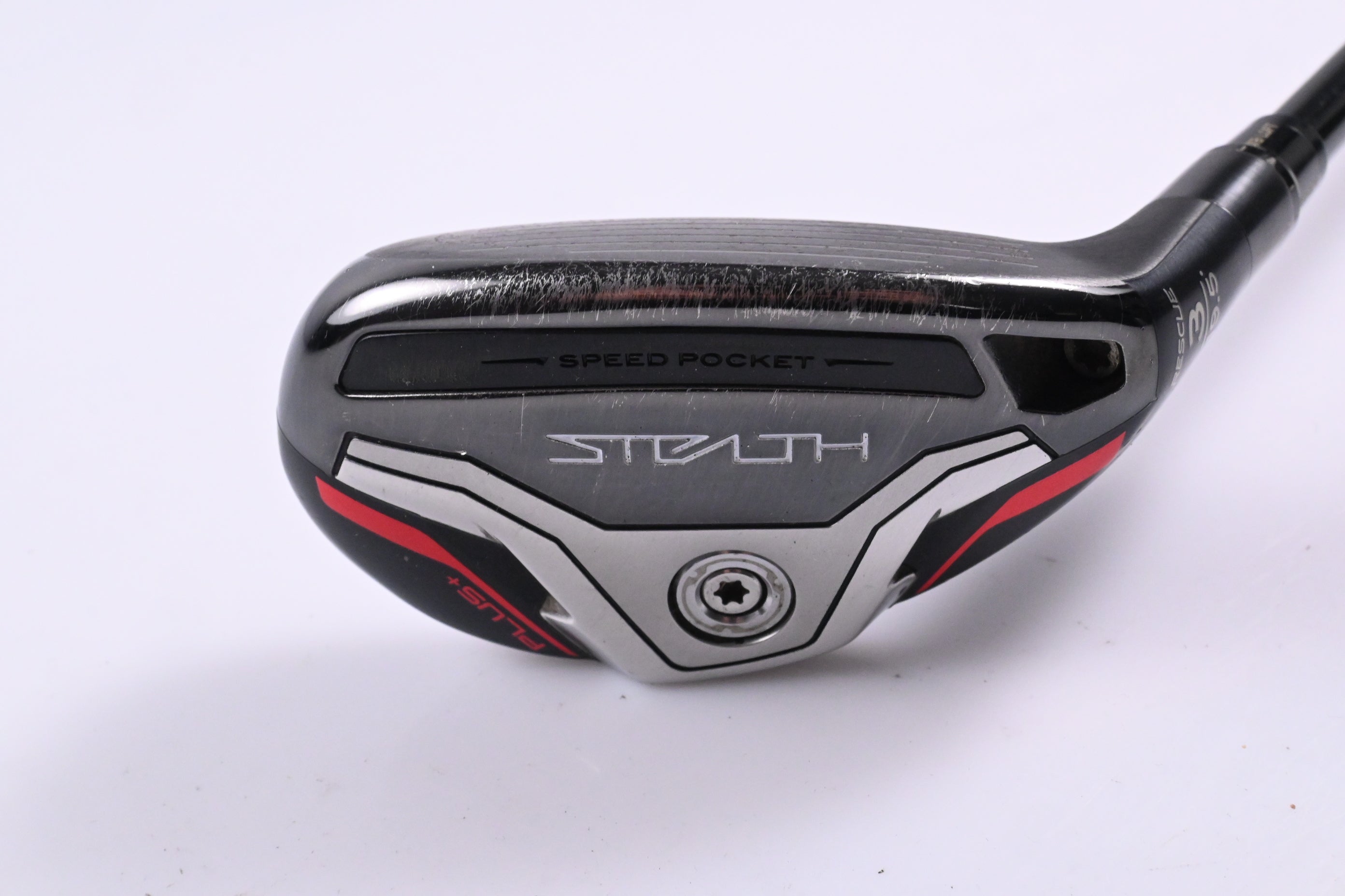 Taylormade Stealth Plus #3 Hybrid / 19.5 Degree / Stiff Flex HZRDUS RDX Smoke 80