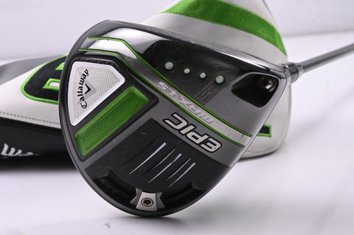 Callaway Epic Max LS Driver / 9 Degree / Stiff Flex HZRDUS Smoke Green iM10 60