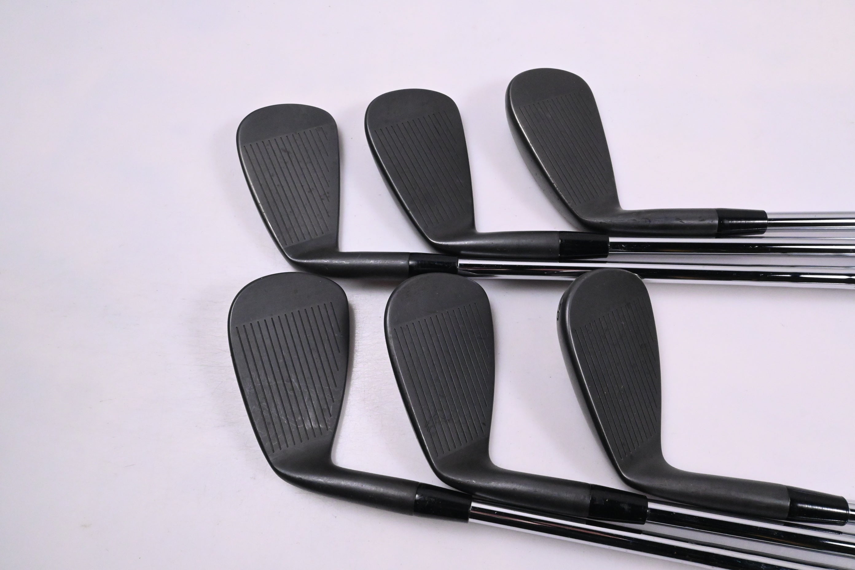 Cobra King Forged Tec 2023 Black Irons / 5-PW / Stiff Flex KBS $-Taper Lite