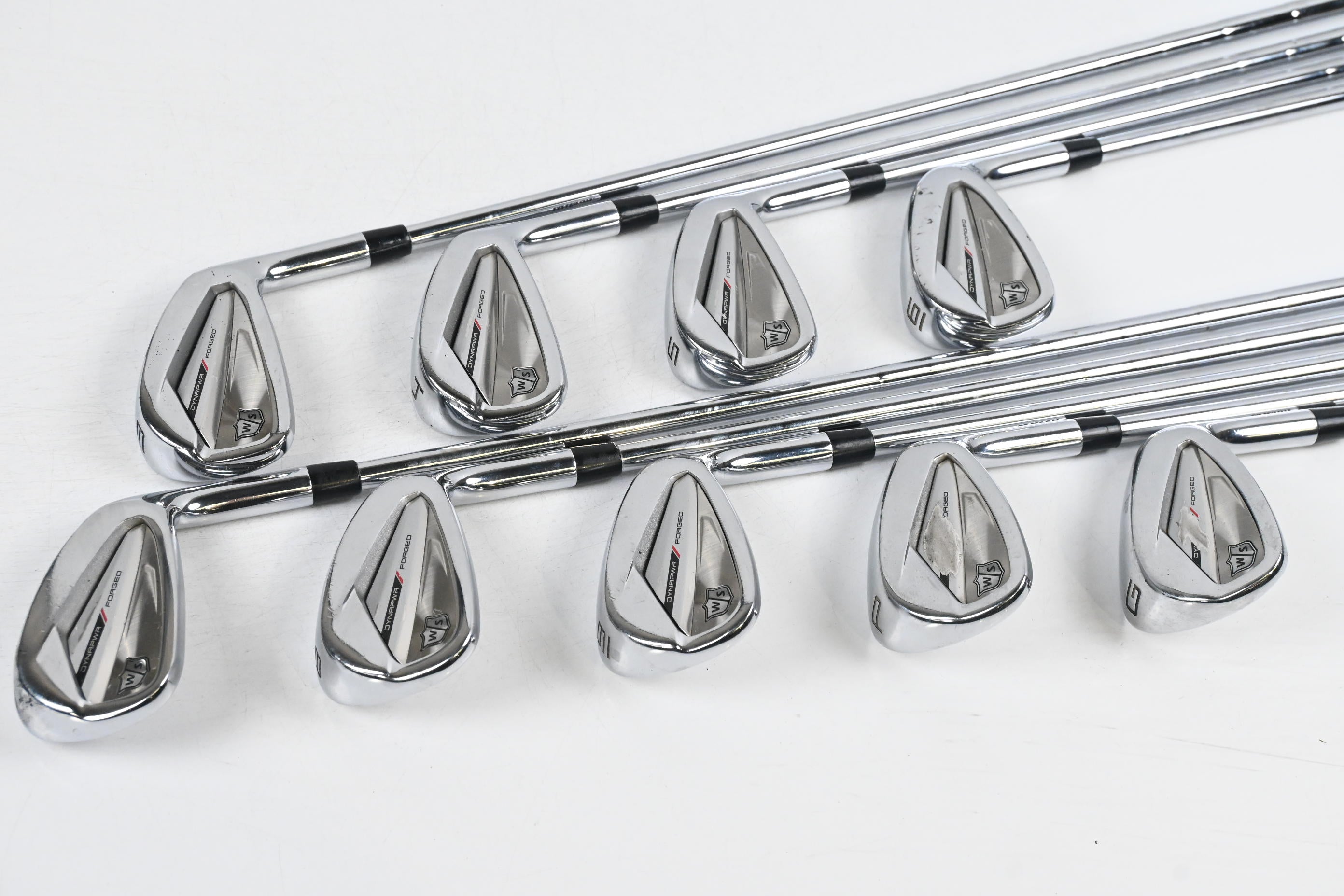 Wilson Dynapwr 2023 Forged Irons / 3-PW+GW / Regular Flex KBS Tour Lite Shafts