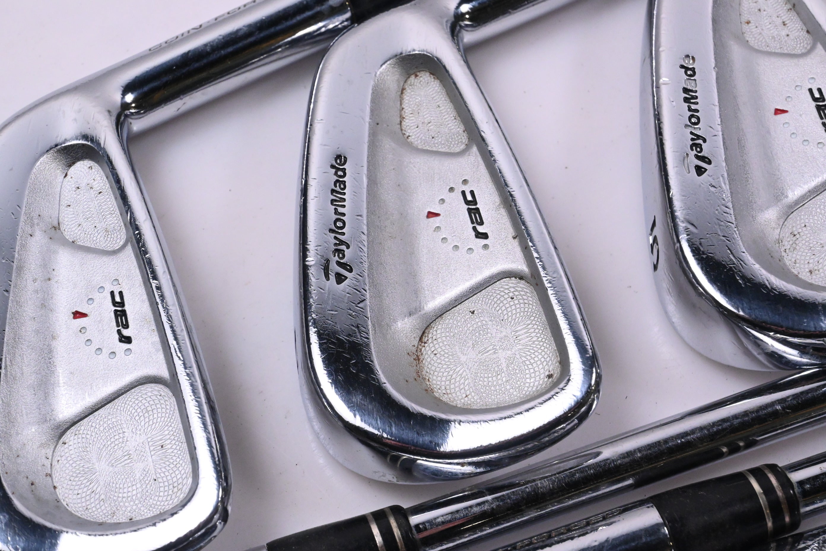 Taylormade RAC CB Coin Forged Irons / 3-9i / Regular Flex Dynamic Gold R300