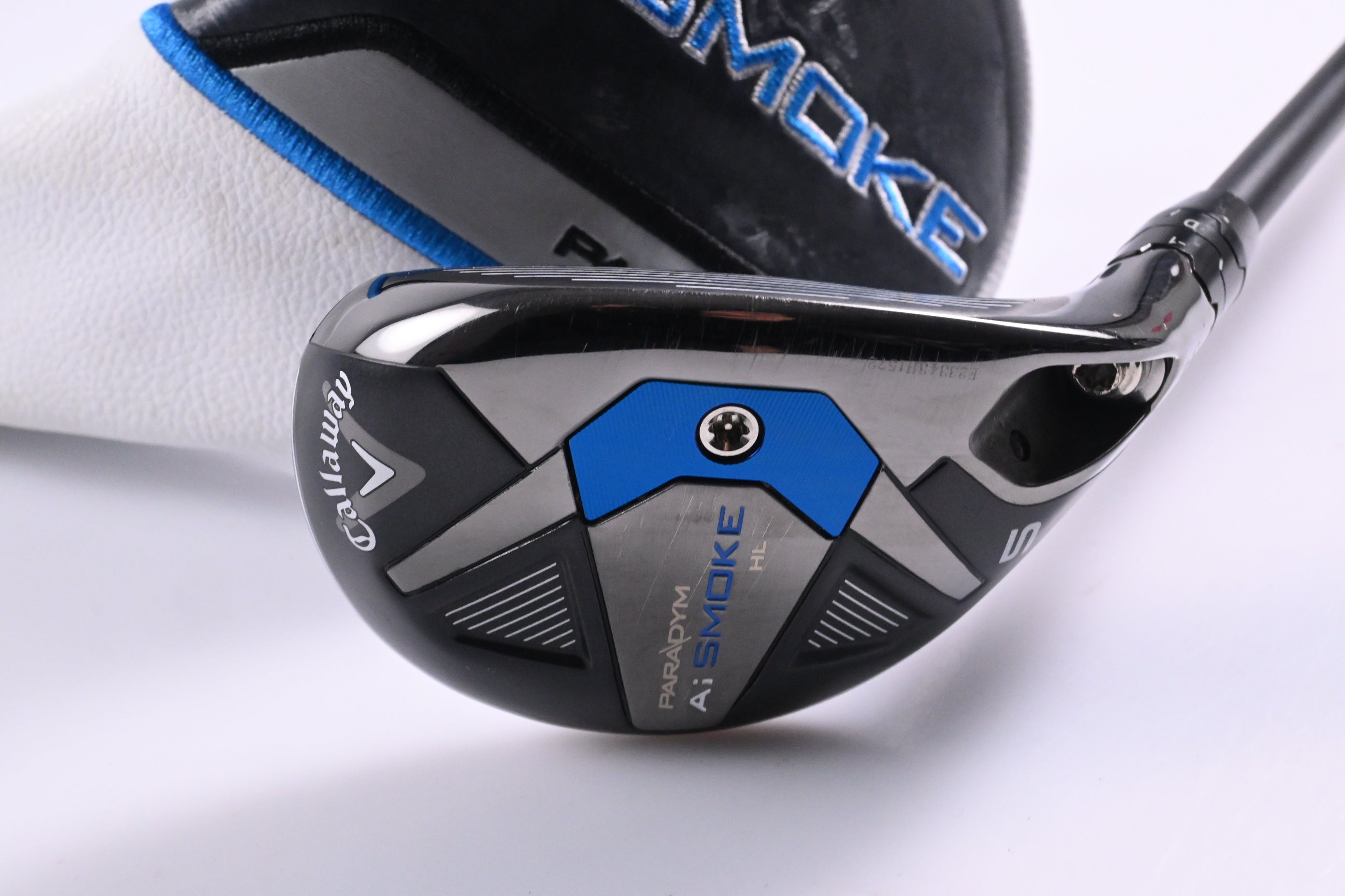 Callaway Paradym Ai Smoke HL #5 Hybrid / 24 Degree / Senior Flex Cypher 50 Shaft