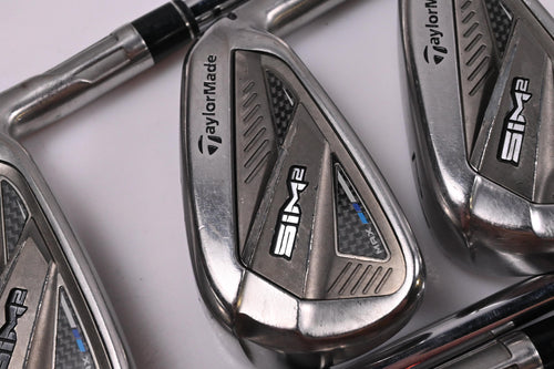 Taylormade SIM2 Max Irons / 5-PW+SW / Regular Flex KBS MAX MT 85 Shafts