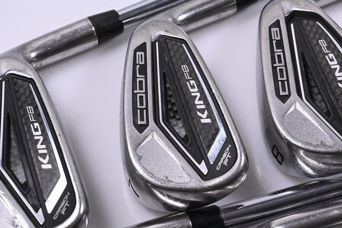 Cobra King F8 Irons / 6-PW+GW / Regular Flex XP 90 Shafts