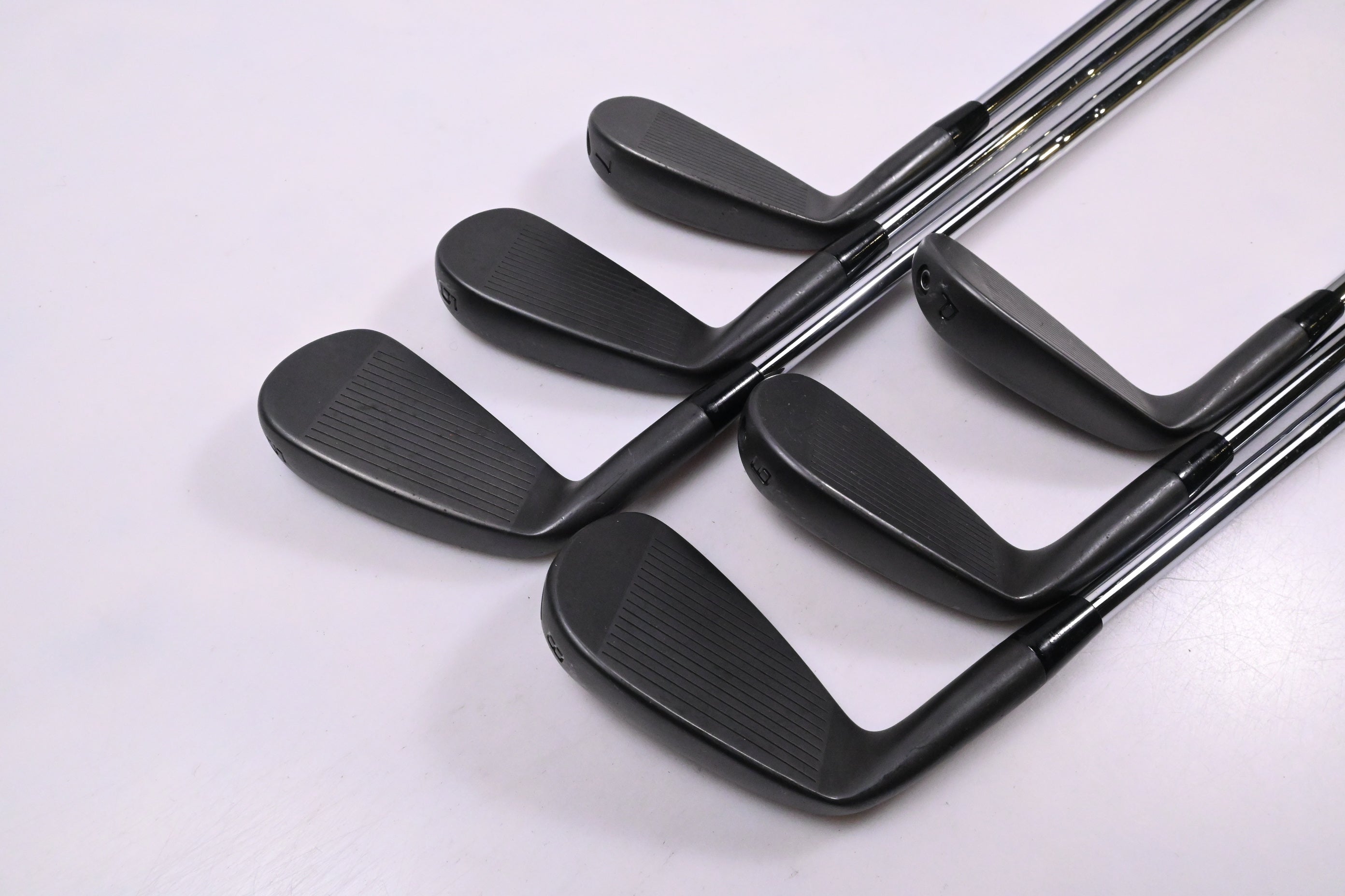 Cobra King Forged Tec 2023 Black Irons / 5-PW / Stiff Flex KBS $-Taper Lite