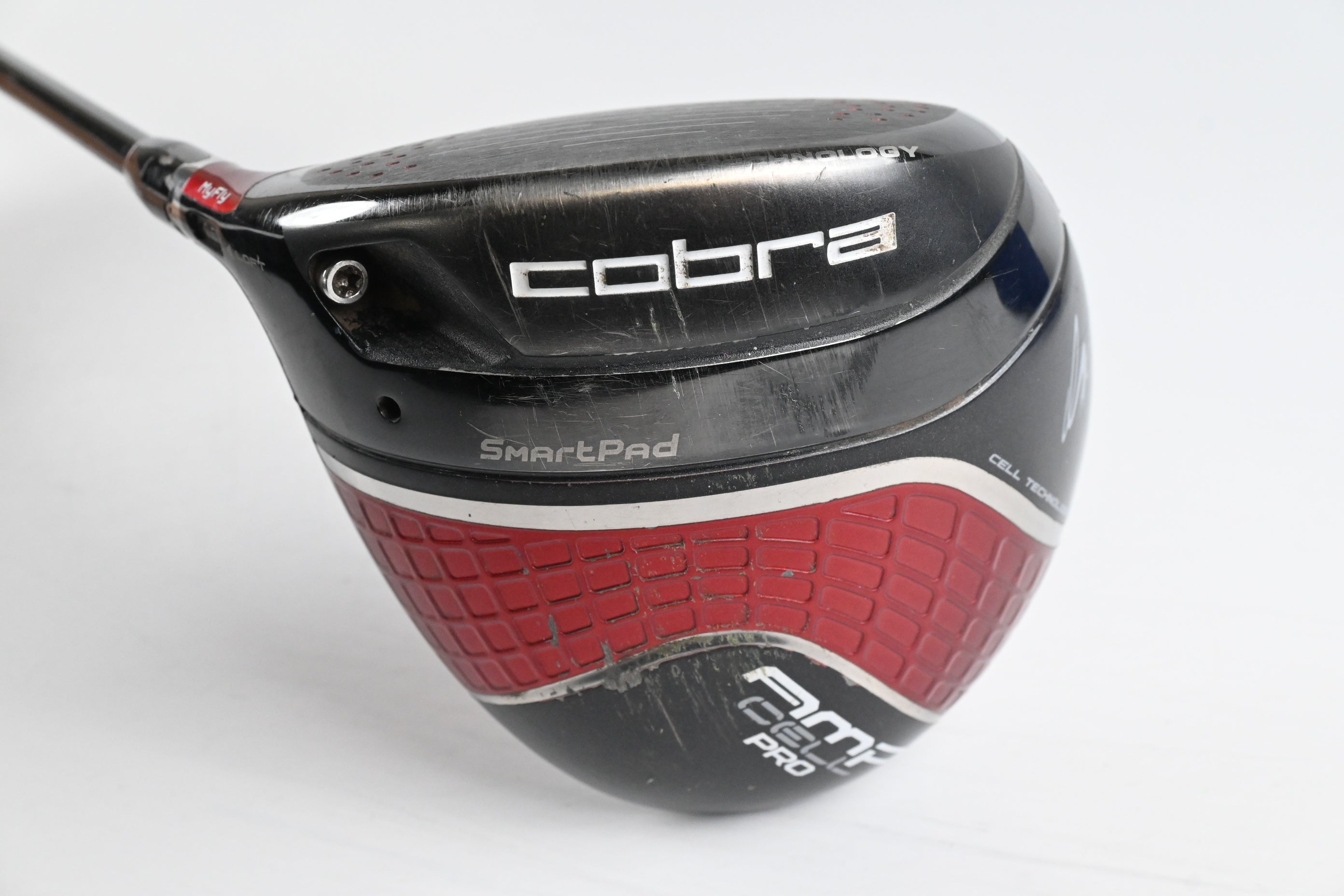 Left Hand Cobra AMP Cell Pro Driver / 7.5-10.5 Degree / X-Flex Kuro Kage 70