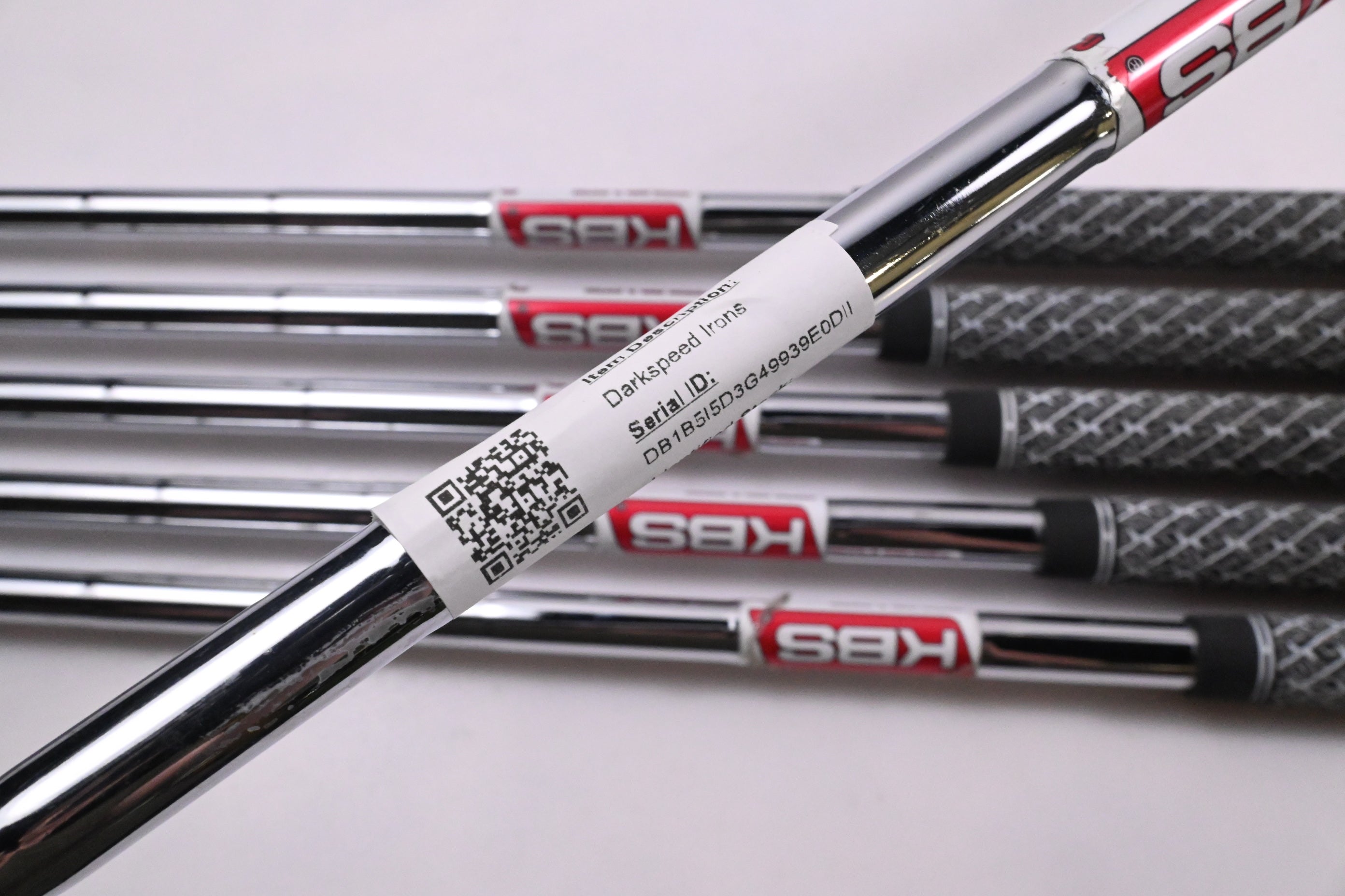 Cobra Darkspeed Irons / 5-PW / Regular Flex KBS Tour Lite Shafts