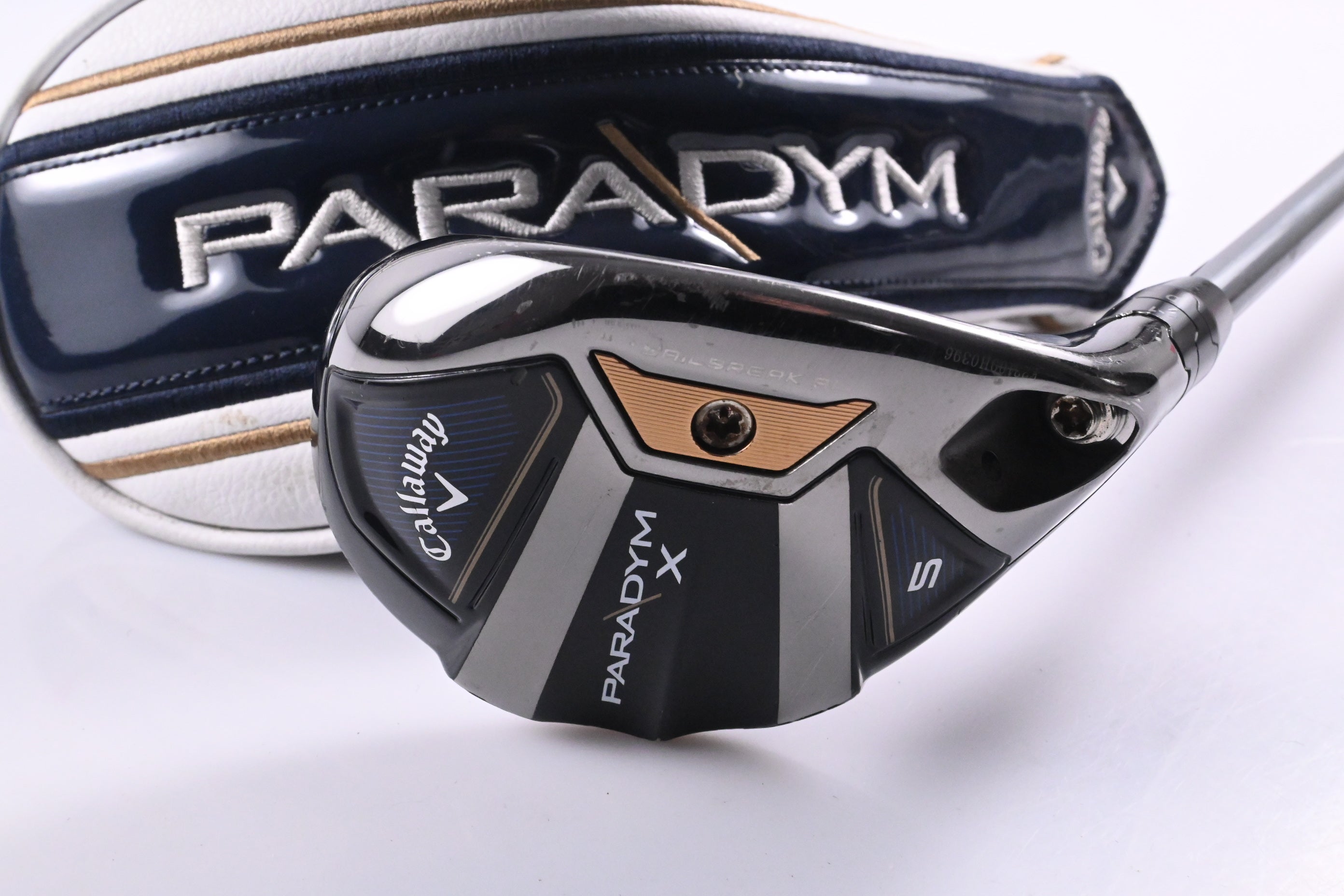 Callaway Paradym X #5 Hybrid / 24 Degree / Regular Flex HZRDUS Silver 65 Shaft