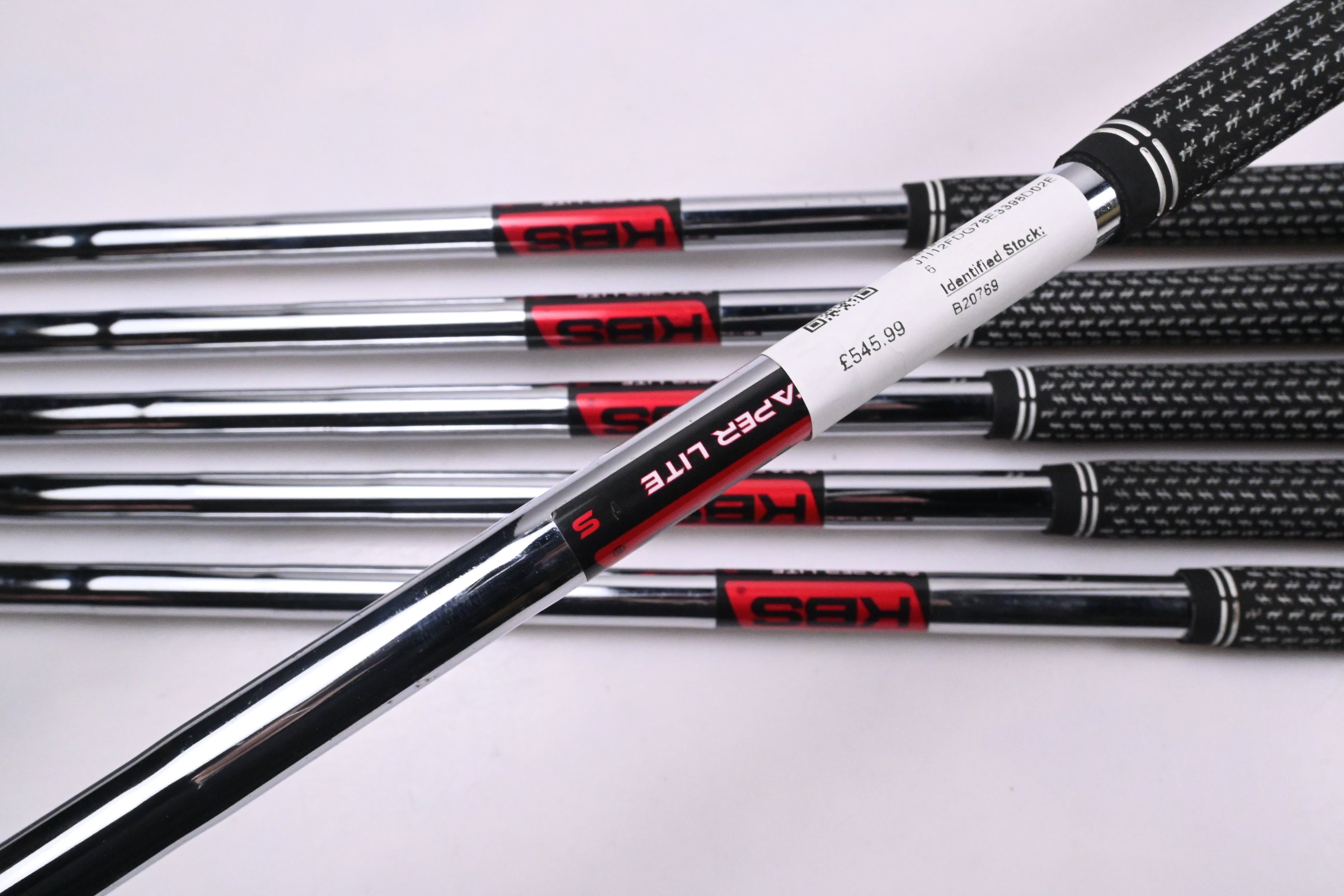 Cobra King Forged Tec 2023 Black Irons / 5-PW / Stiff Flex KBS $-Taper Lite
