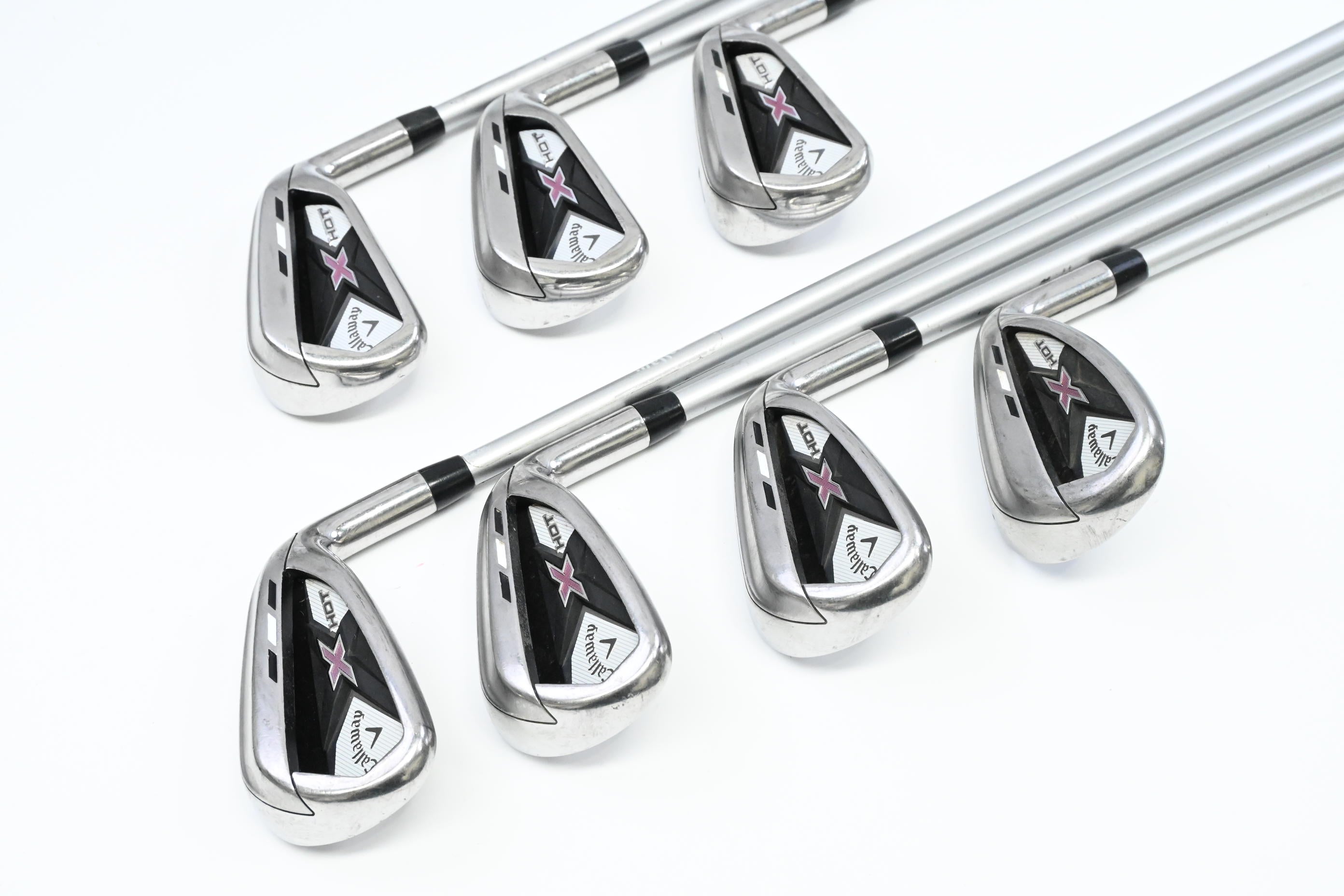 Ladies Callaway X Hot Pro Irons / 5-PW+SW / Ladies Flex Callaway X Hot 50 Shafts