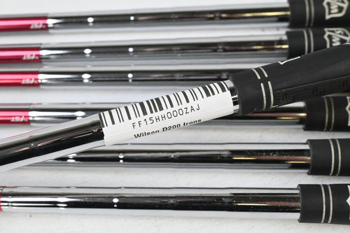 Wilson D200 Irons / 5-PW+SW / Uniflex Wilson D-200 Shafts