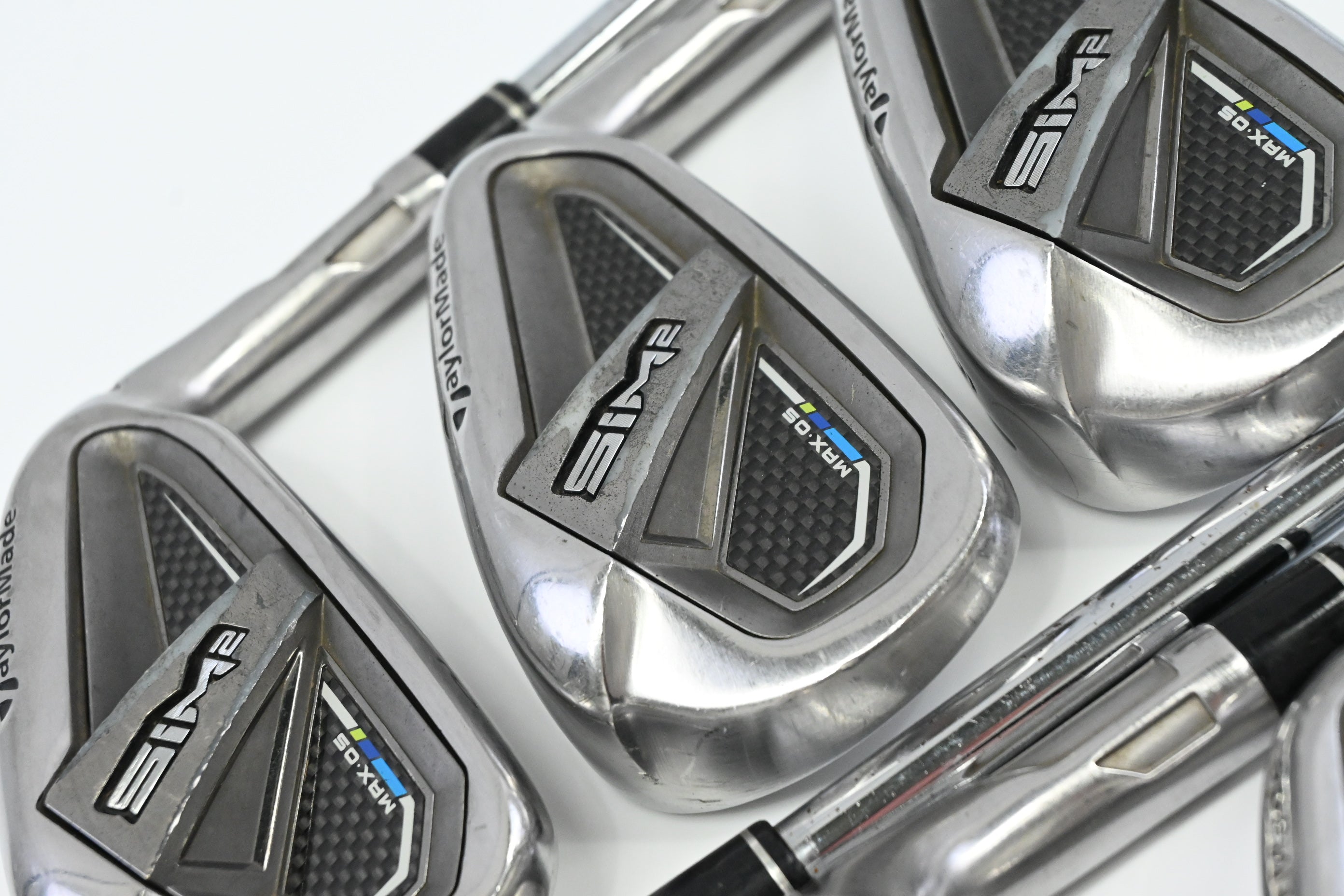 Taylormade SIM2 Max OS Irons / 4-PW / Regular Flex KBS MAX MT 85 Shafts