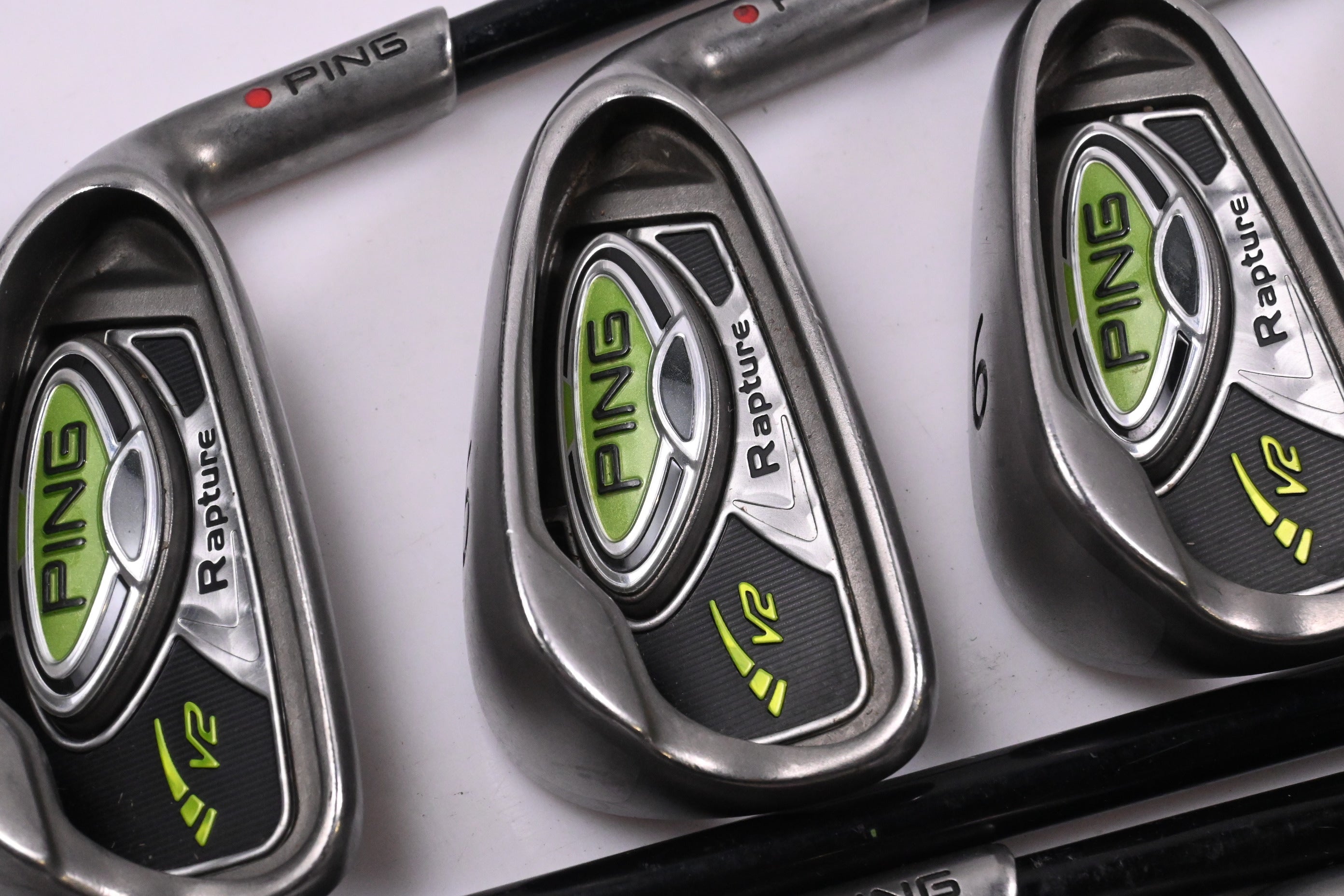 Ping Rapture V2 Irons / 4-PW+UW+SW / Red Dot / Senior Flex Ping TFC 939 Shafts