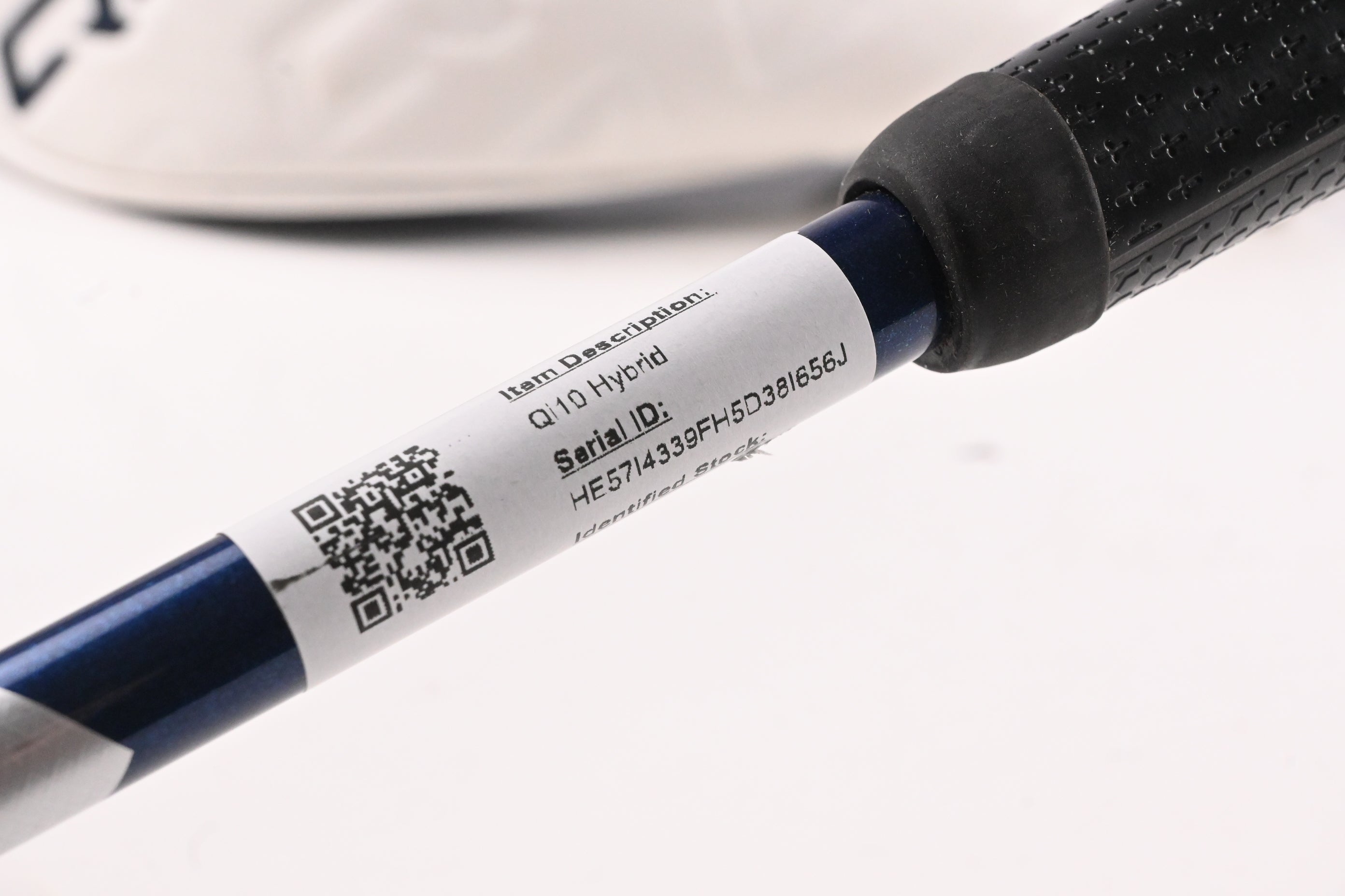 Taylormade Qi10 #3 Hybrid / 19 Degree / Stiff Flex Fujikura Ventus TR Blue 7