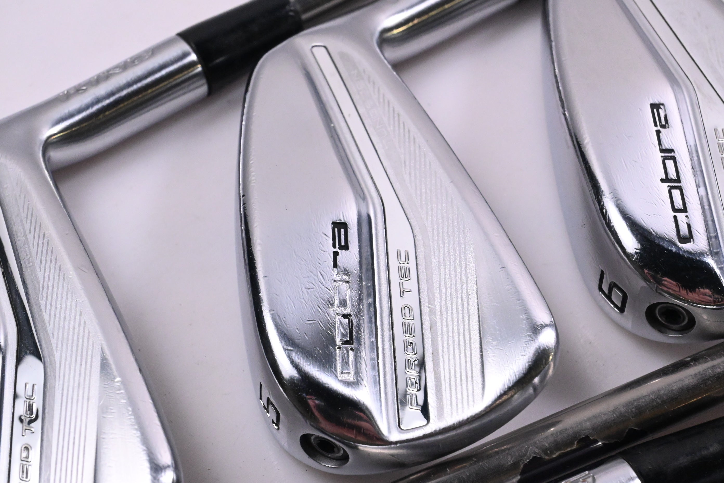 Cobra Forged Tec 2022 Irons / 4-PW / Stiff Flex UST Recoil ESX460 Shafts