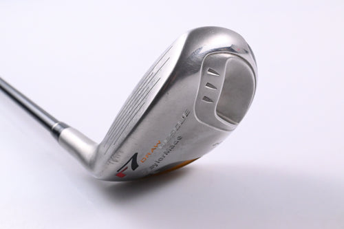Left Hand Taylormade R7 Draw #4 Hybrid / 22 Degree / Stiff Flex Reax 55 Shaft