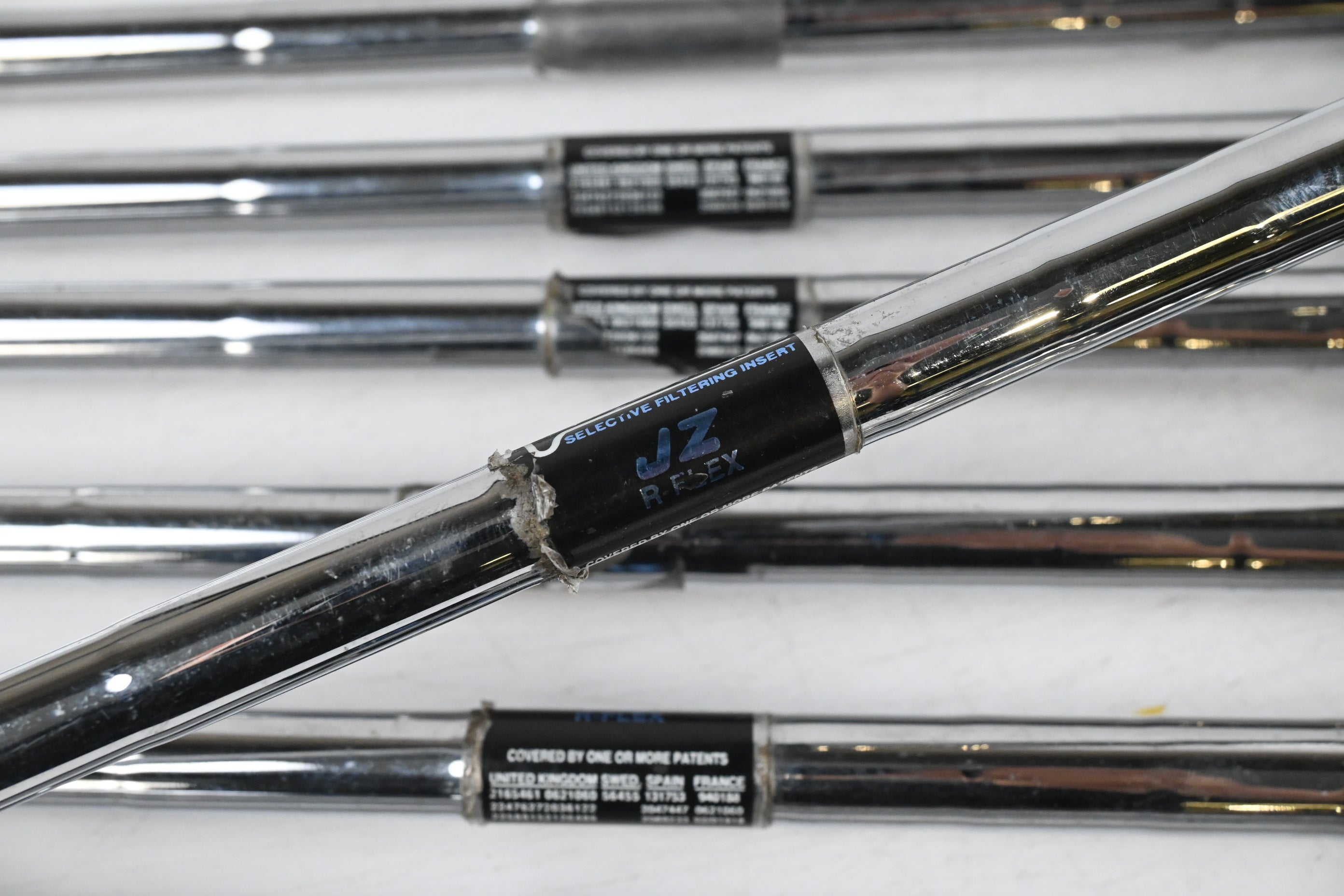 Ping i3 O-Size Irons / 4-PW+SW / Red Dot / Regular Flex Cushin JZ Shafts