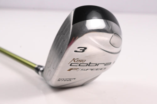 Left Hand Cobra F-Speed #3 Wood / 15 Degree / Regular Flex Aldila NV Green 55