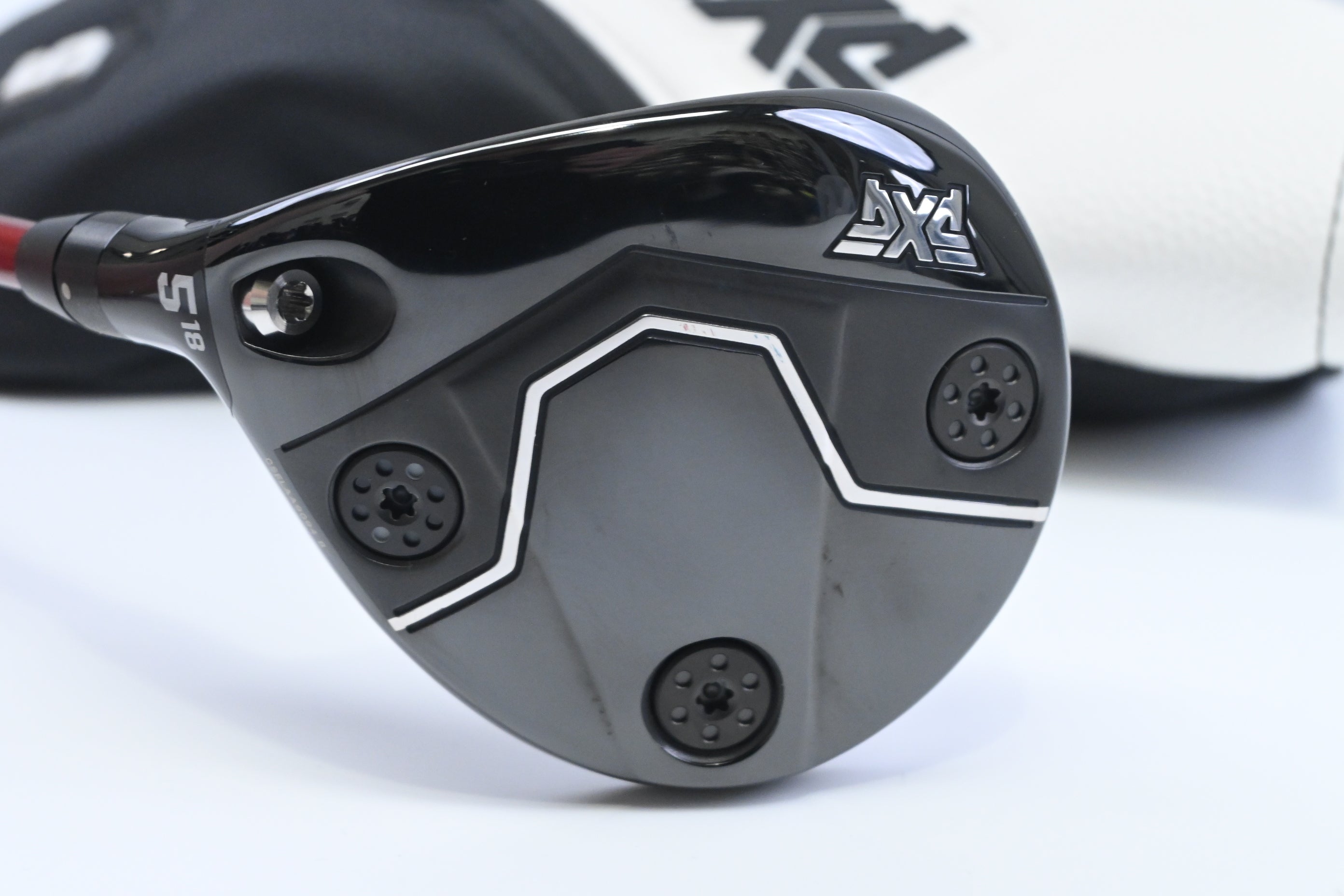 Left Hand PXG Lightning #5 Wood / 18 Degree / Regular Flex Denali Red 60 Shaft