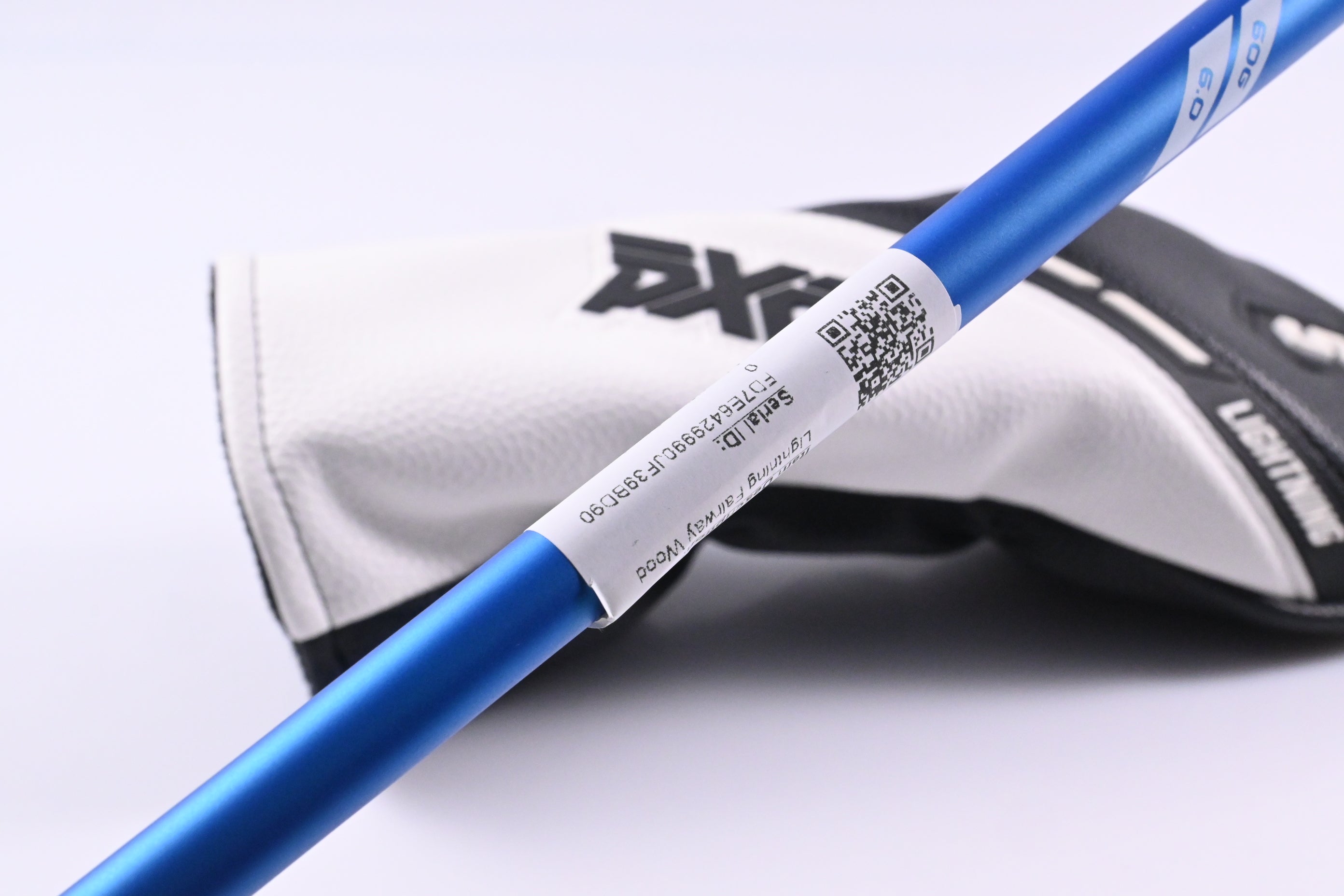 Left Hand PXG Lightning #5 Wood / 18 Degree / Stiff Flex Denali Frost Blue 60