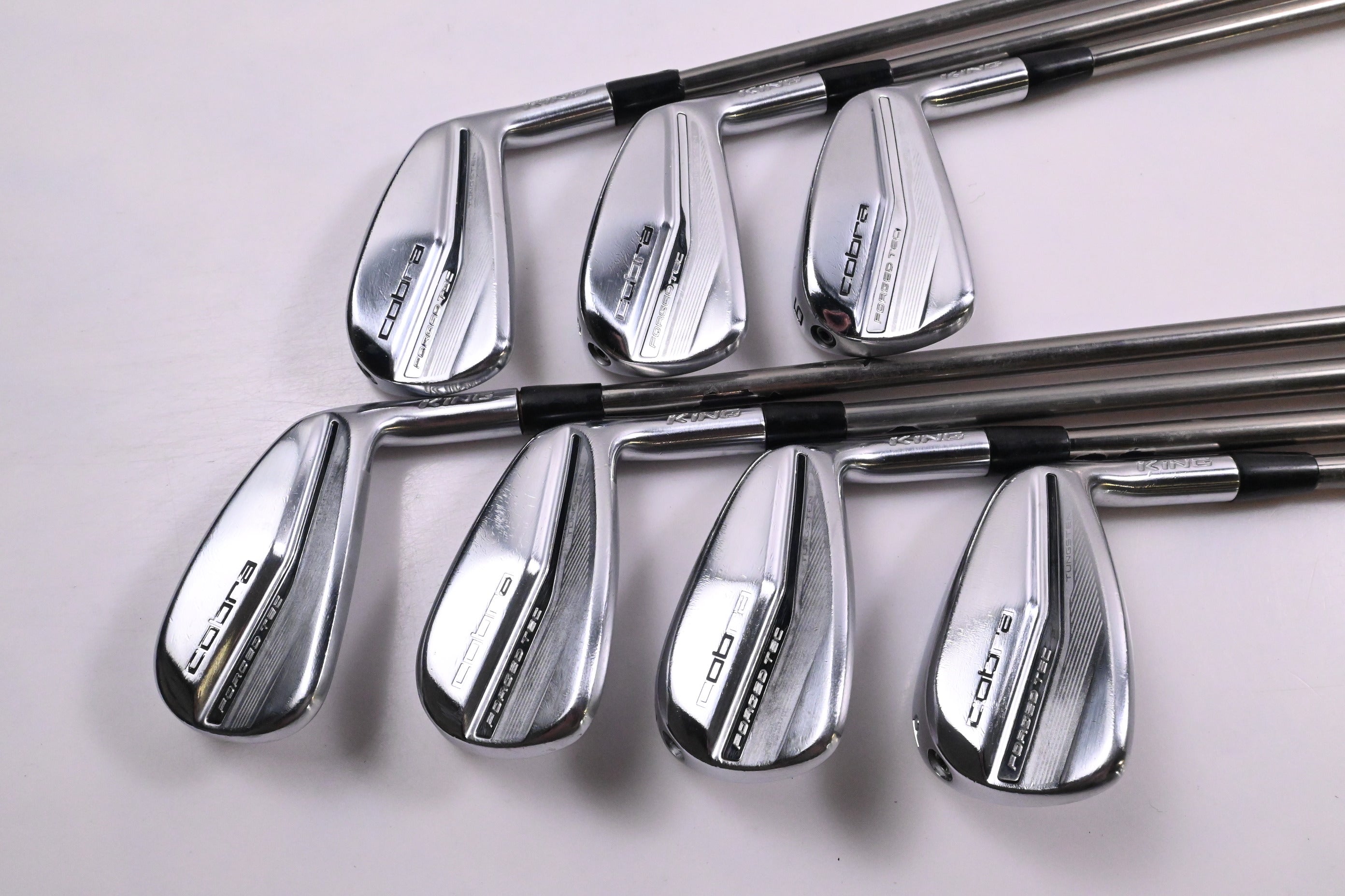 Cobra Forged Tec 2022 Irons / 4-PW / Stiff Flex UST Recoil ESX460 Shafts