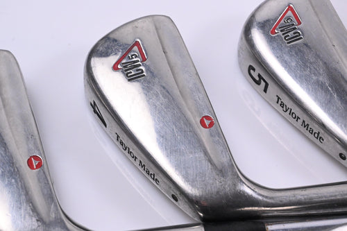 Left Hand Taylormade ICW 5 Irons / 3-PW / Regular Flex Dynamic Gold R300 Shafts