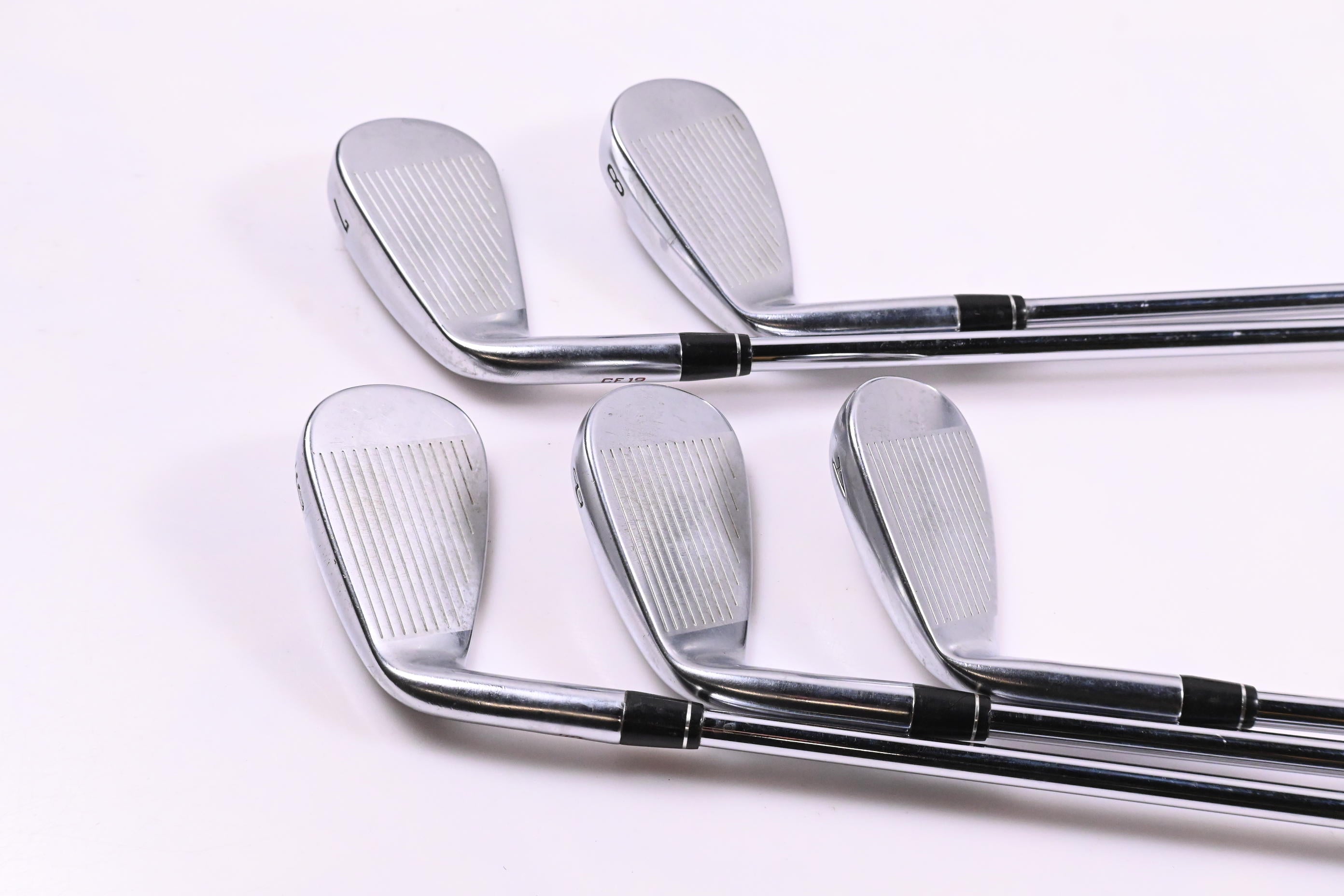 Callaway Apex 19 Irons / 7-PW+AW / Stiff Flex True Temper Elevate 95 Shafts