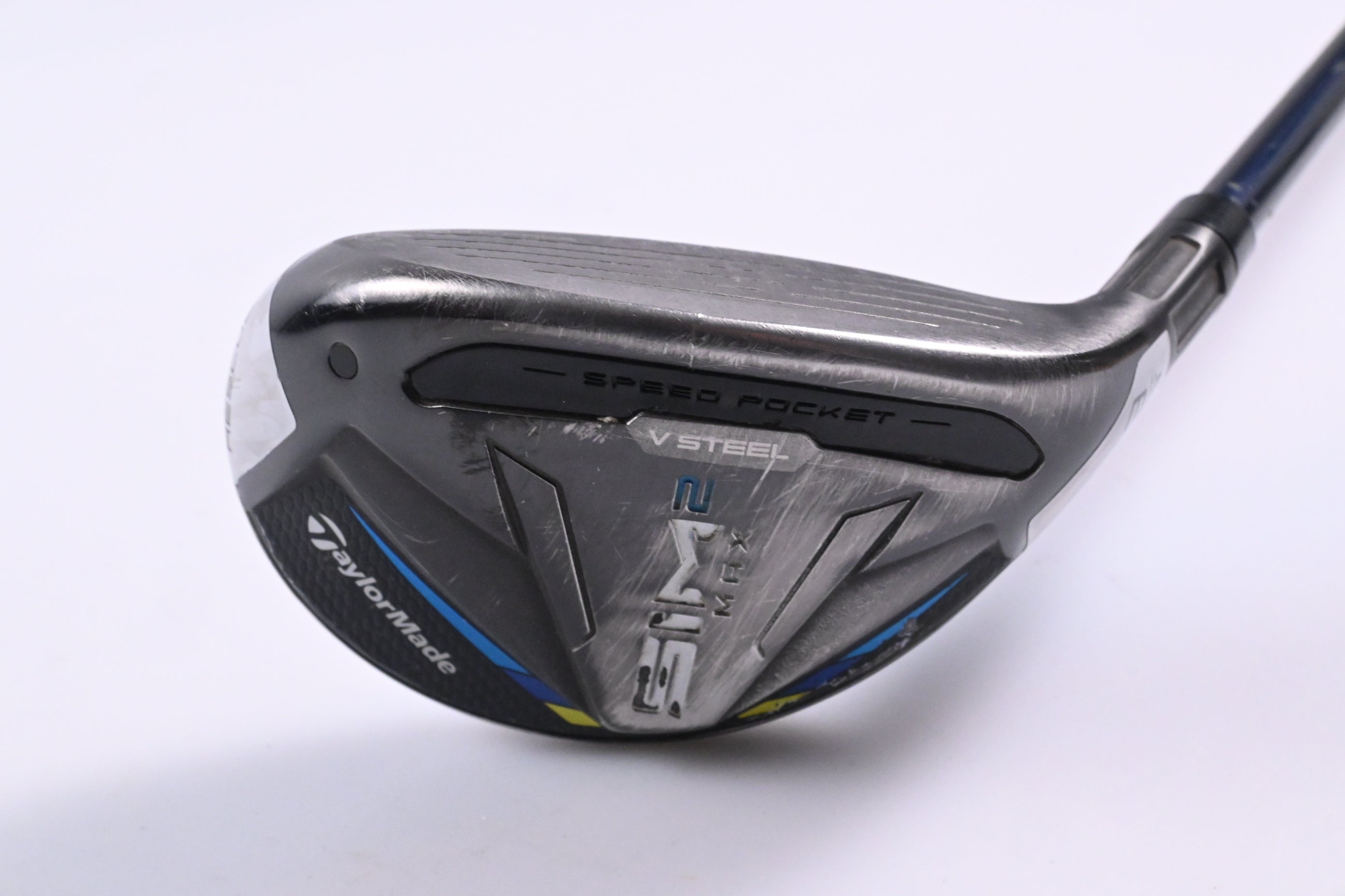 Taylormade SIM2 Max #3 Hybrid / 19 Degree / Stiff Flex Ventus Blue 7 Shaft