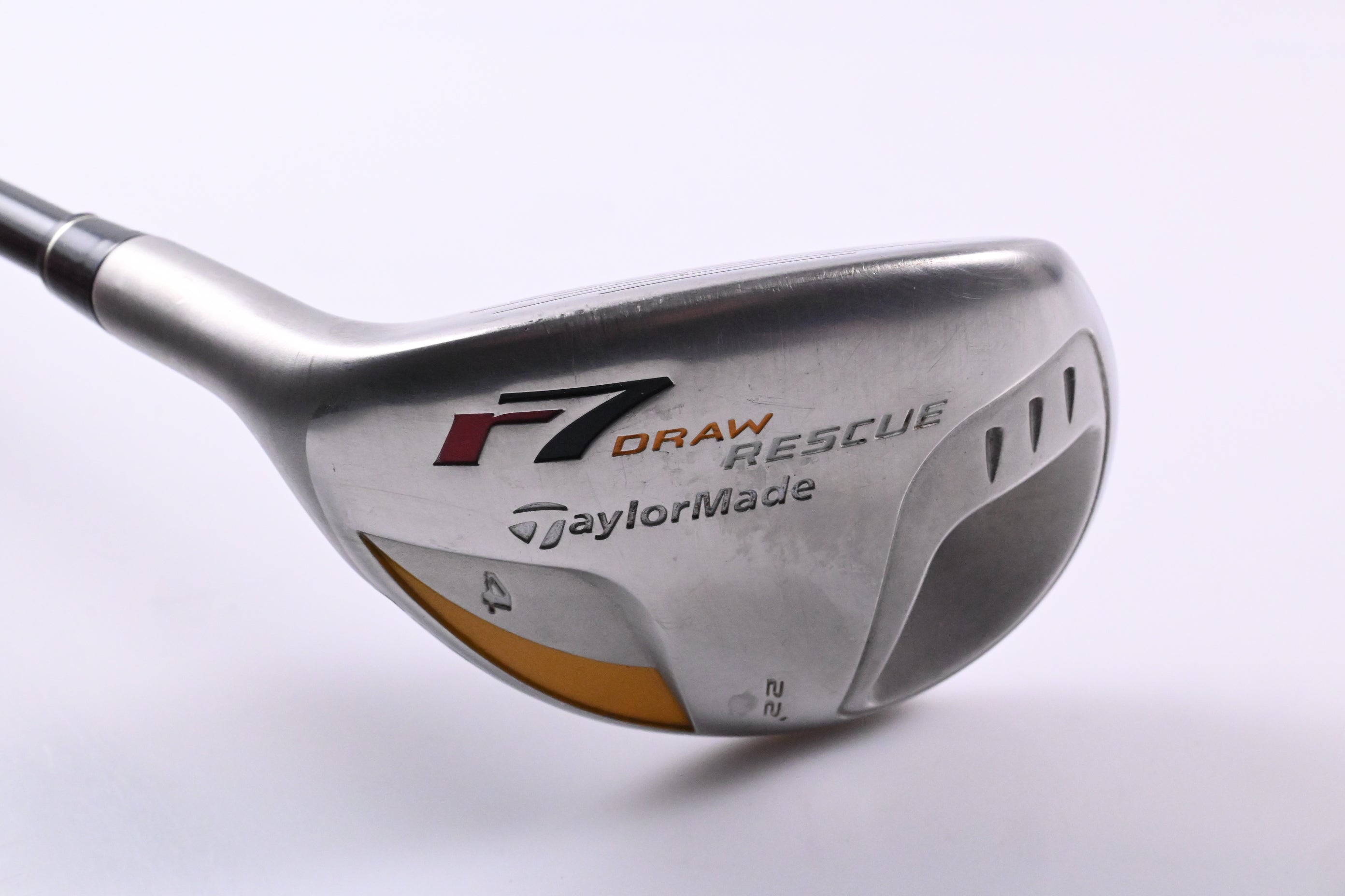 Taylormade R7 Draw #4 Hybrid / 22 Degree / Stiff Flex Reax 55 Shaft