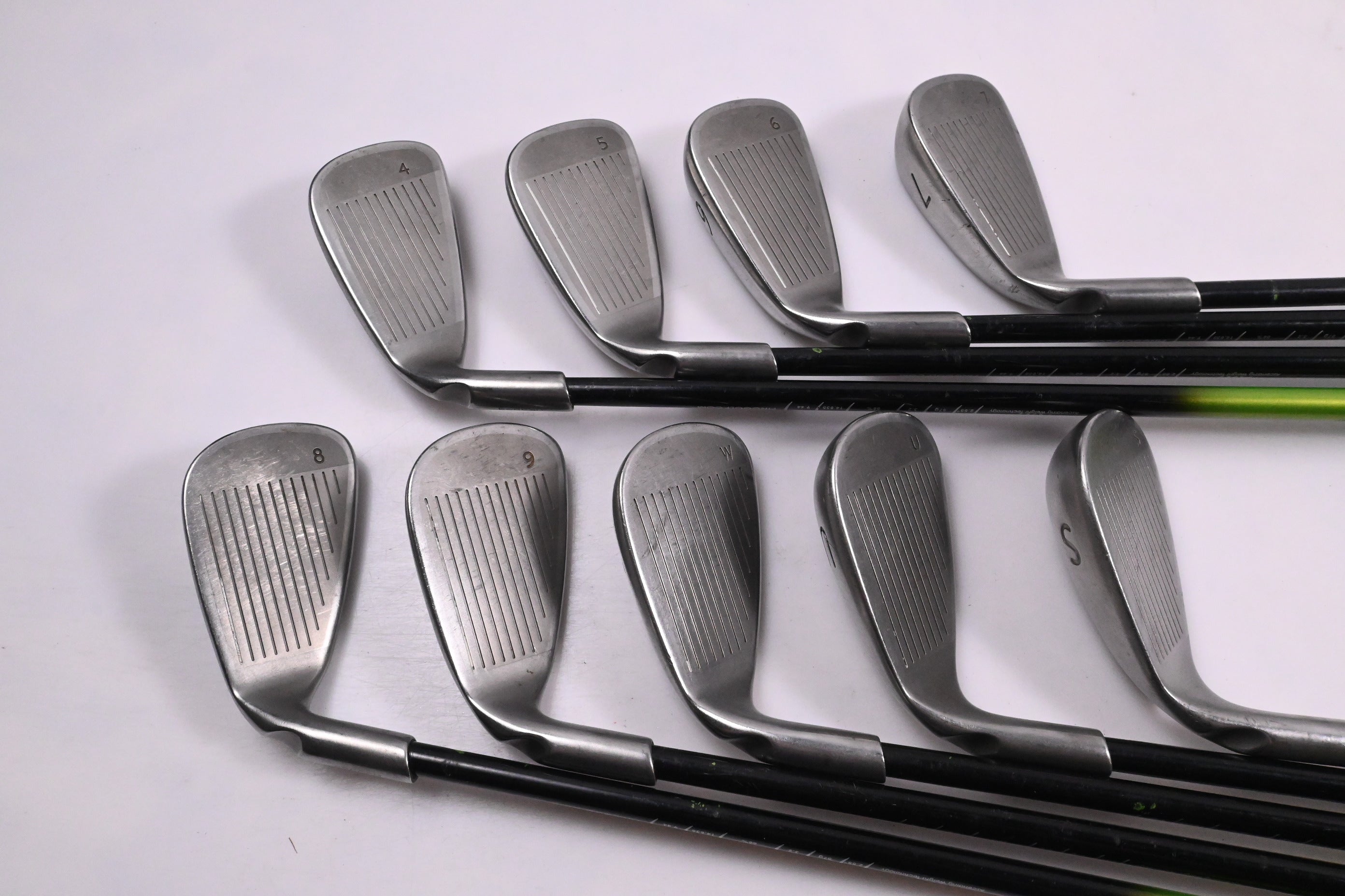 Ping Rapture V2 Irons / 4-PW+UW+SW / Red Dot / Senior Flex Ping TFC 939 Shafts