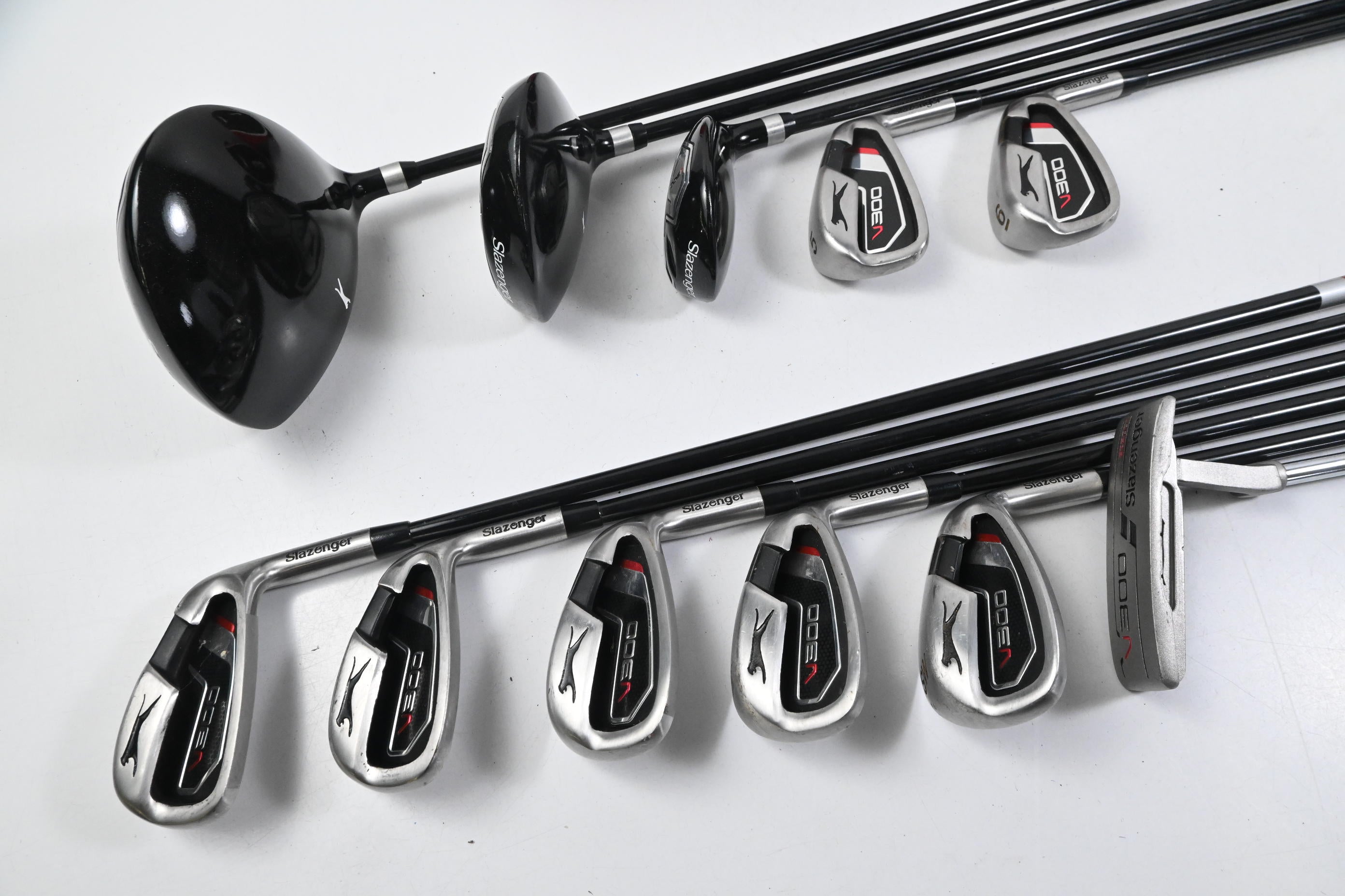 Slazenger V300 Package Set / Woods, Irons, Putter, Bag