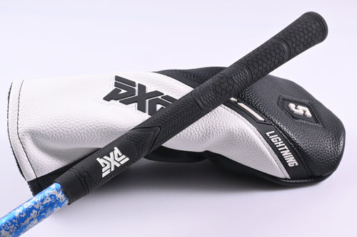 Left Hand PXG Lightning #5 Wood / 18 Degree / Stiff Flex Denali Frost Blue 60